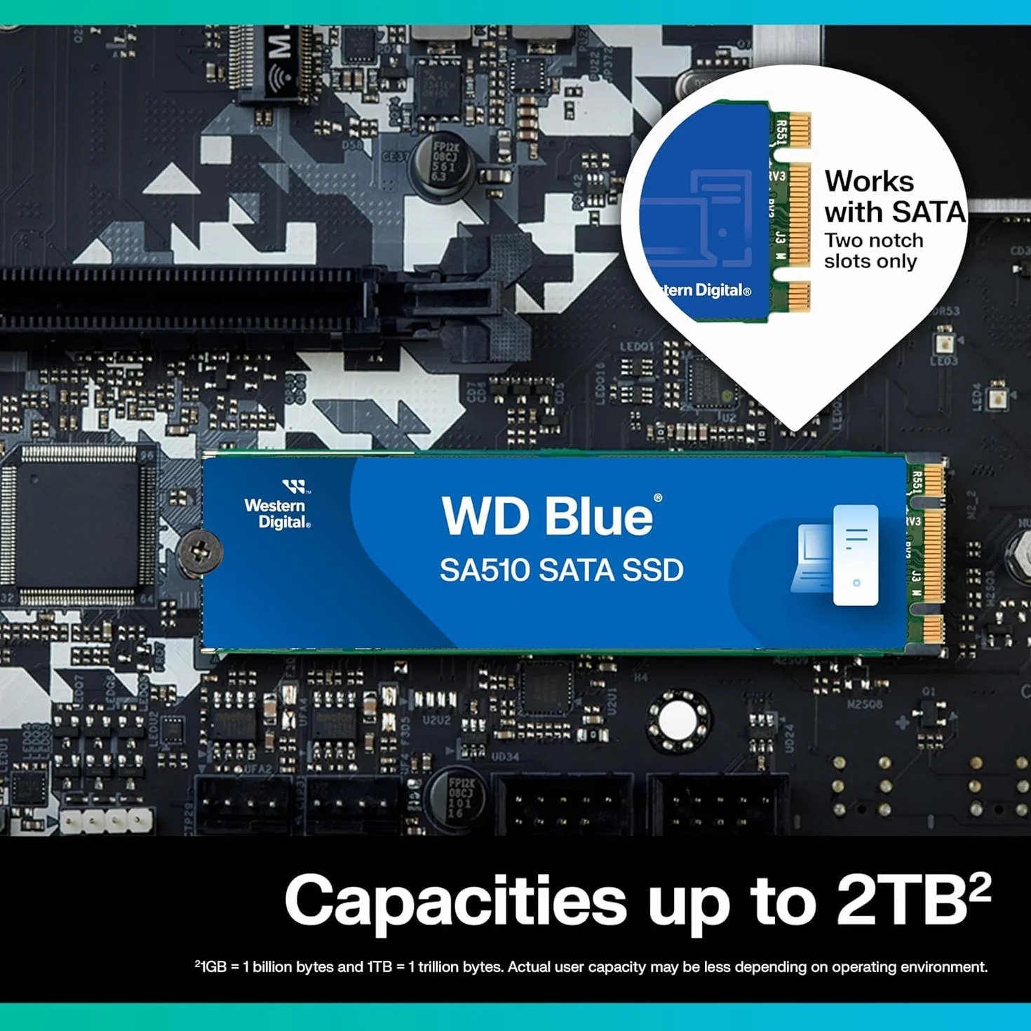 Western Digital WD Blue SA510 M.2 SSD 500 GB