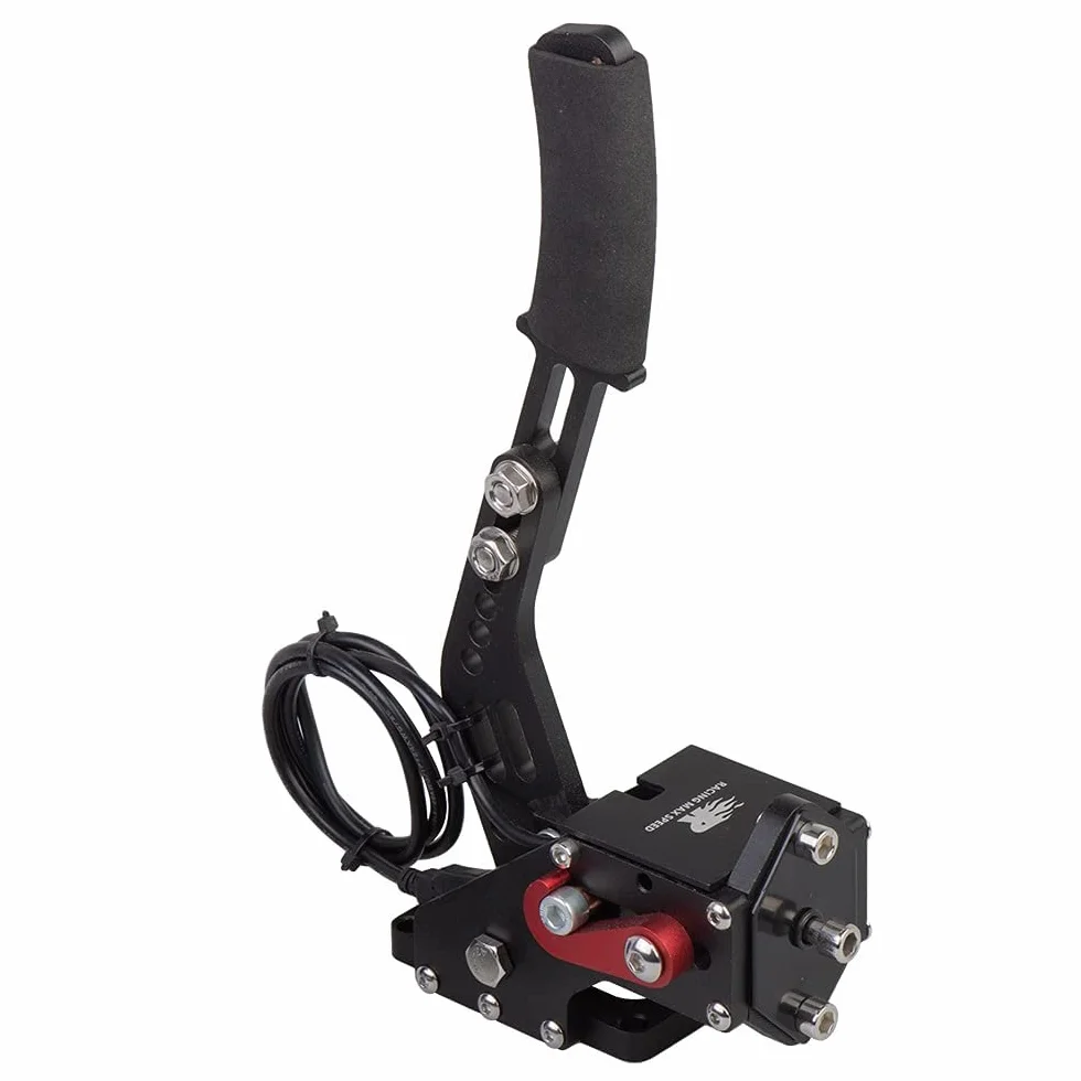 16-bitowe hamulce ręczne USB do gier wyścigowych, kompatybilne z Logitech G27 G29 Simulate Linear Brake – wysokość 30 cm (tylko system PC)