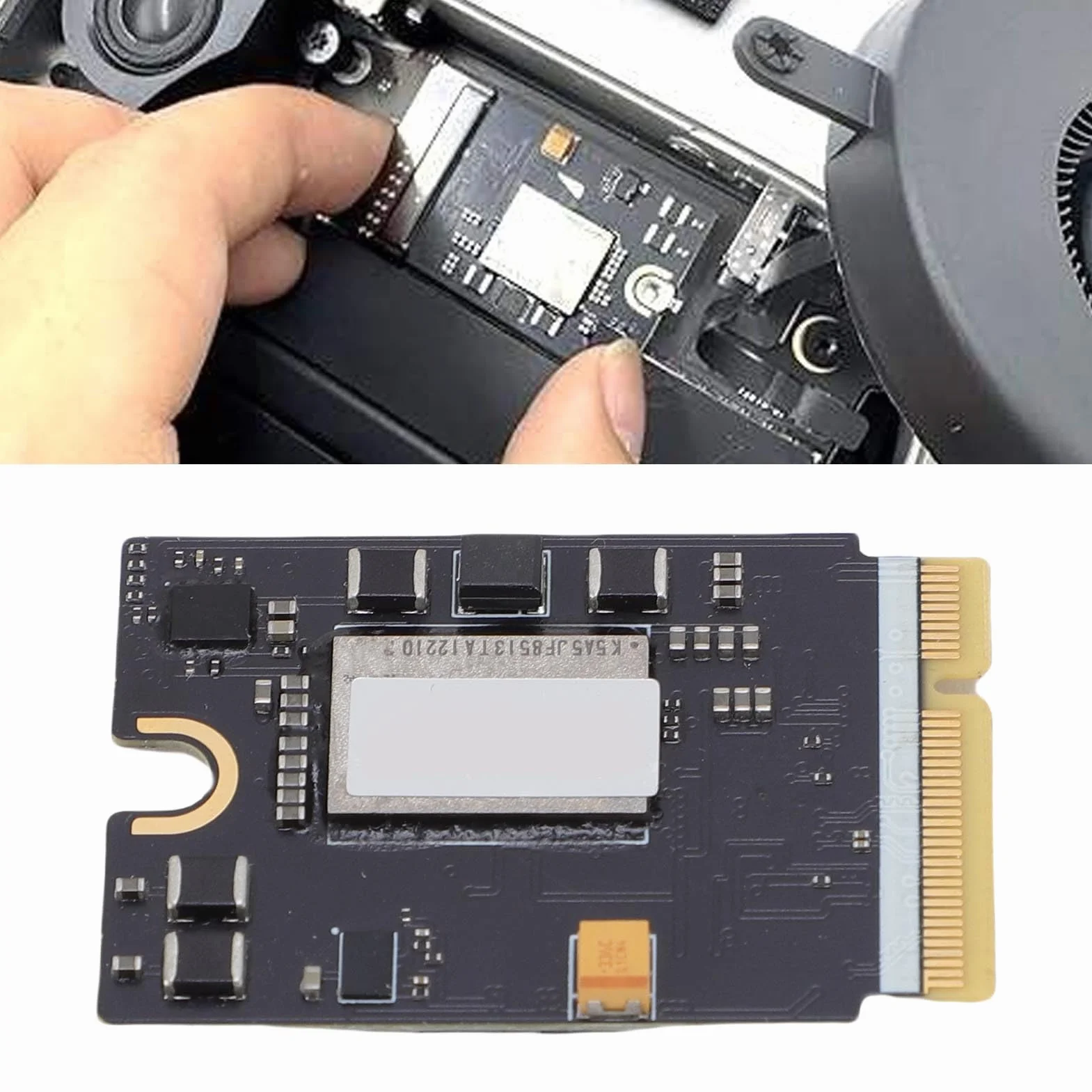 Ulepszony moduł Pamięci Masowej dla Mini M4, pojemność 1 TB, prędkość Zapisu 3500 Mb/s, prędkość Odczytu 3000 Mb/s, Szybki Dysk SSD Wymiana Wewnętrznego Dysku Twardego