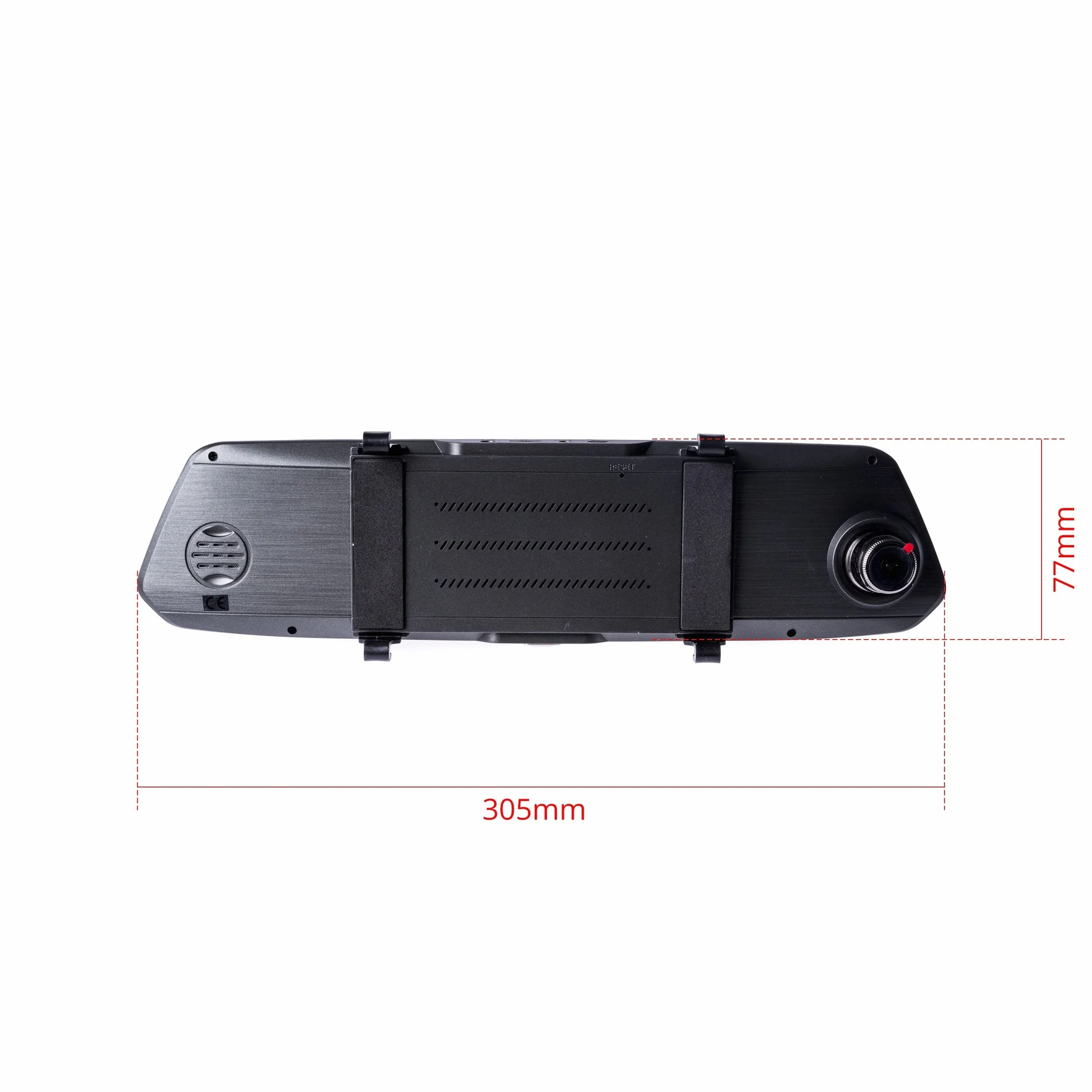 EinParts Wideorejestartor DVR Rejestartor Jazdy w lusterku wstecznym 7 cali 1080P Kąt 170° + kamera cofania HD 720P