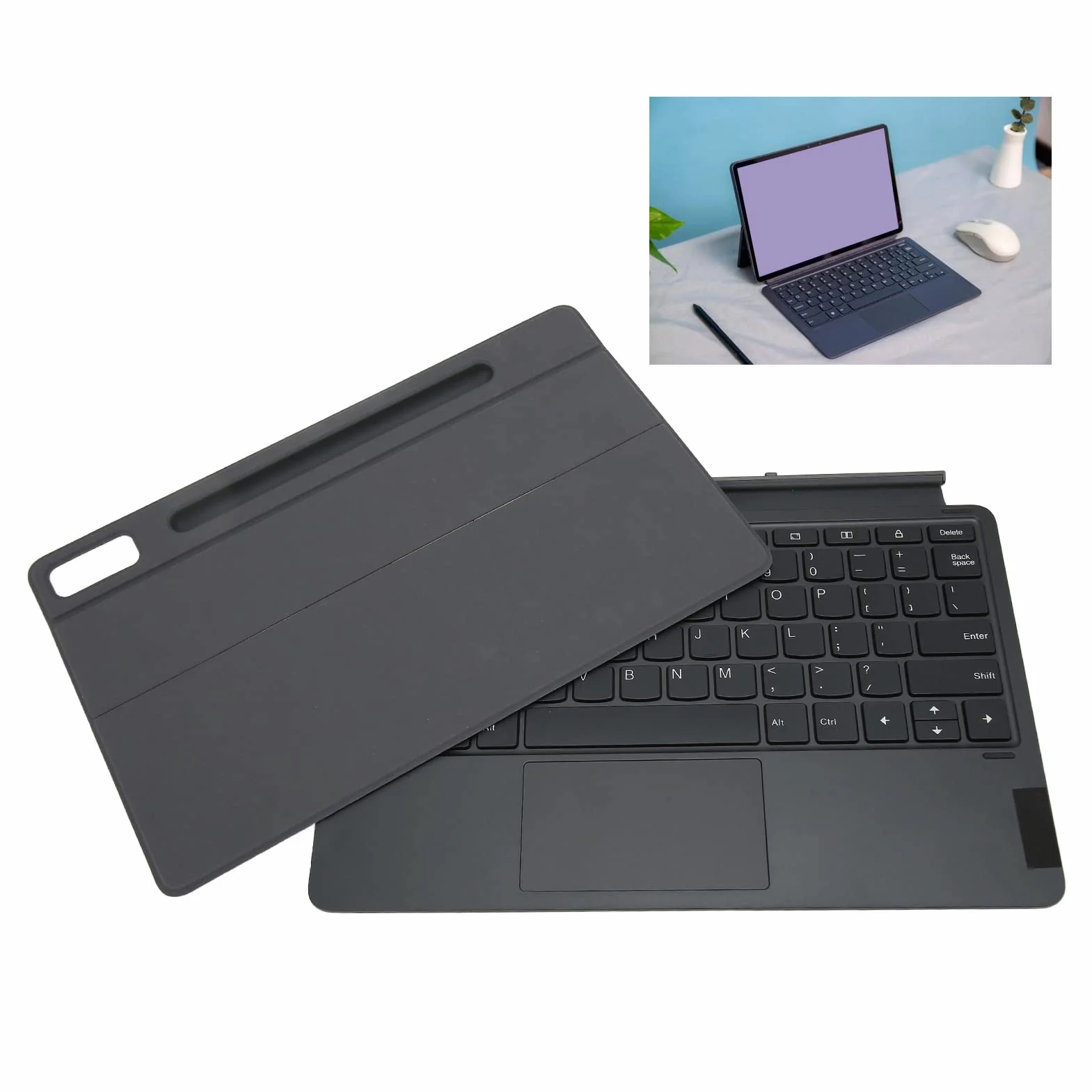 Etui na klawiaturę Tabletu do Xiaoxin Pad, Bezprzewodowa Klawiatura Magnetyczna z Touchpadem, 12 Klawiszy Skrótu, Regulowany Kąt, do 11,2 Cala Xiaoxin Pad Pro 2022