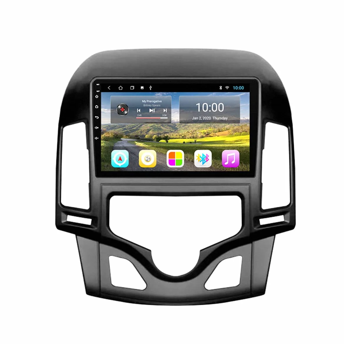 Android 9 nawigacja GPS do samochodu, system nawigacji z ekranem dotykowym HD, ruch na żywo unikaj korków, dla Hyundai I30 2006-2011 gps dla pojazdów, bezpłatna aktualizacja mapy