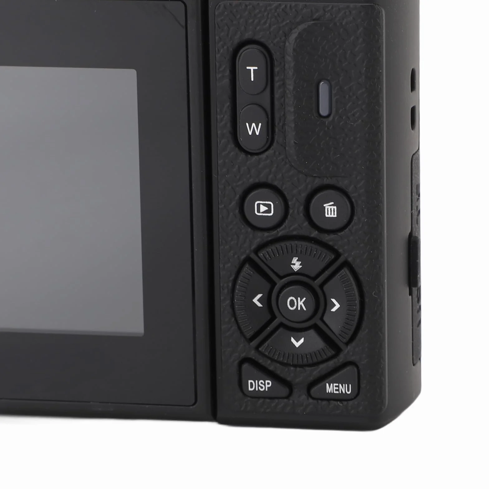 5K Aparat Cyfrowy, 75 MP HD 18x Autofocus Digitalzoom Aparat Fotograficzny Mini Kompaktowy Aparat z 3-calowym Wyświetlaczem dla Dzieci Nastoletnich dla Dorosłych Początkujących (BLACK)