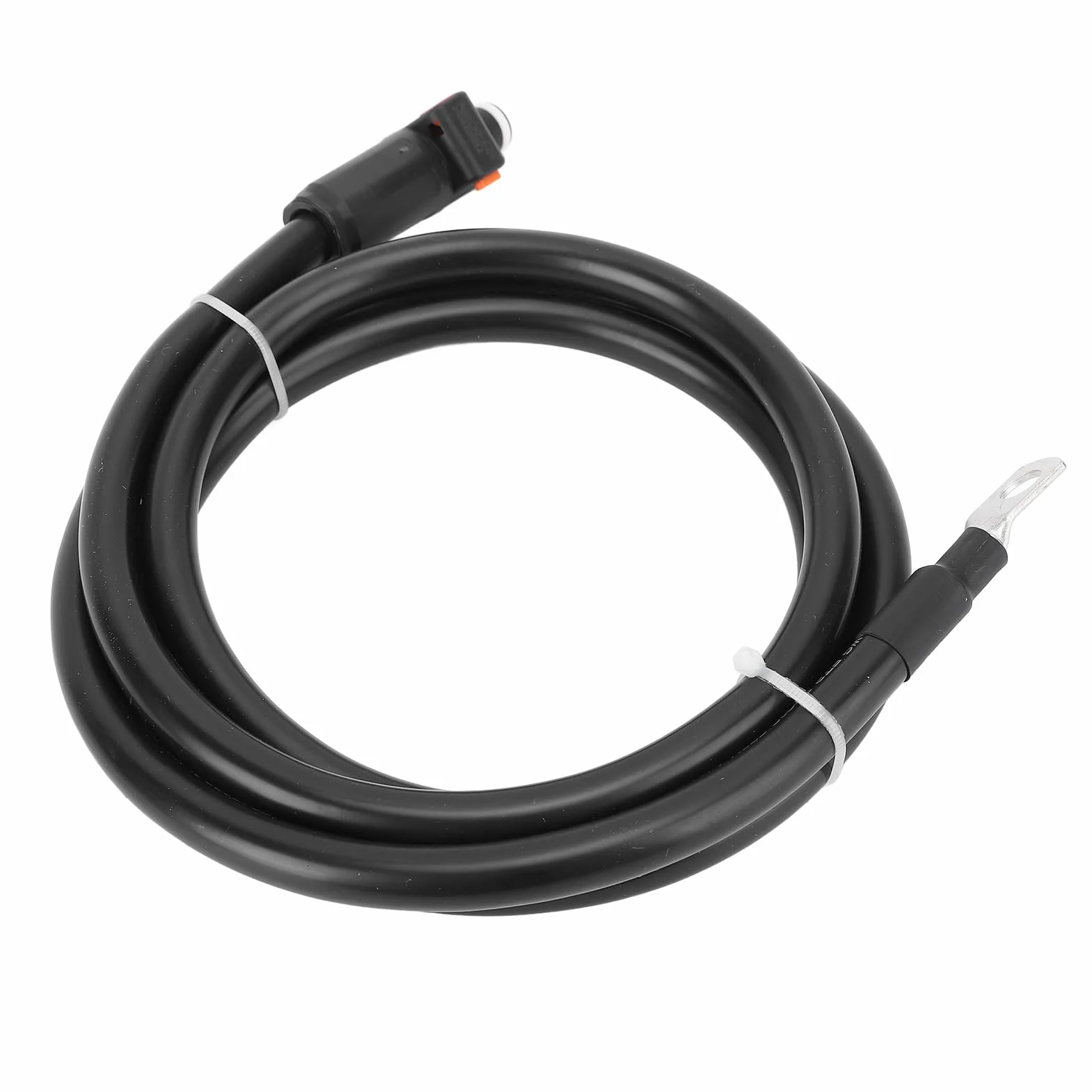 Aramox Kabel Akumulatora 4AWG, Silikonowy Kabel Zasilający z prostą wtyczką i końcówką SC25 8, Przewodnik Miedziany, Elastyczny Zewnętrzny Przewód Ujemny do Ciągnika Samochodowego i Motocyklowego