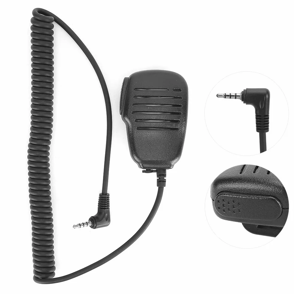 Mikrofon ręczny MH-34 B4B do radiotelefonów : VX-2R, VX-3R, VX-5R, FT-60R – głośnikowy, z przyciskiem PTT i kablem 3,5 mm