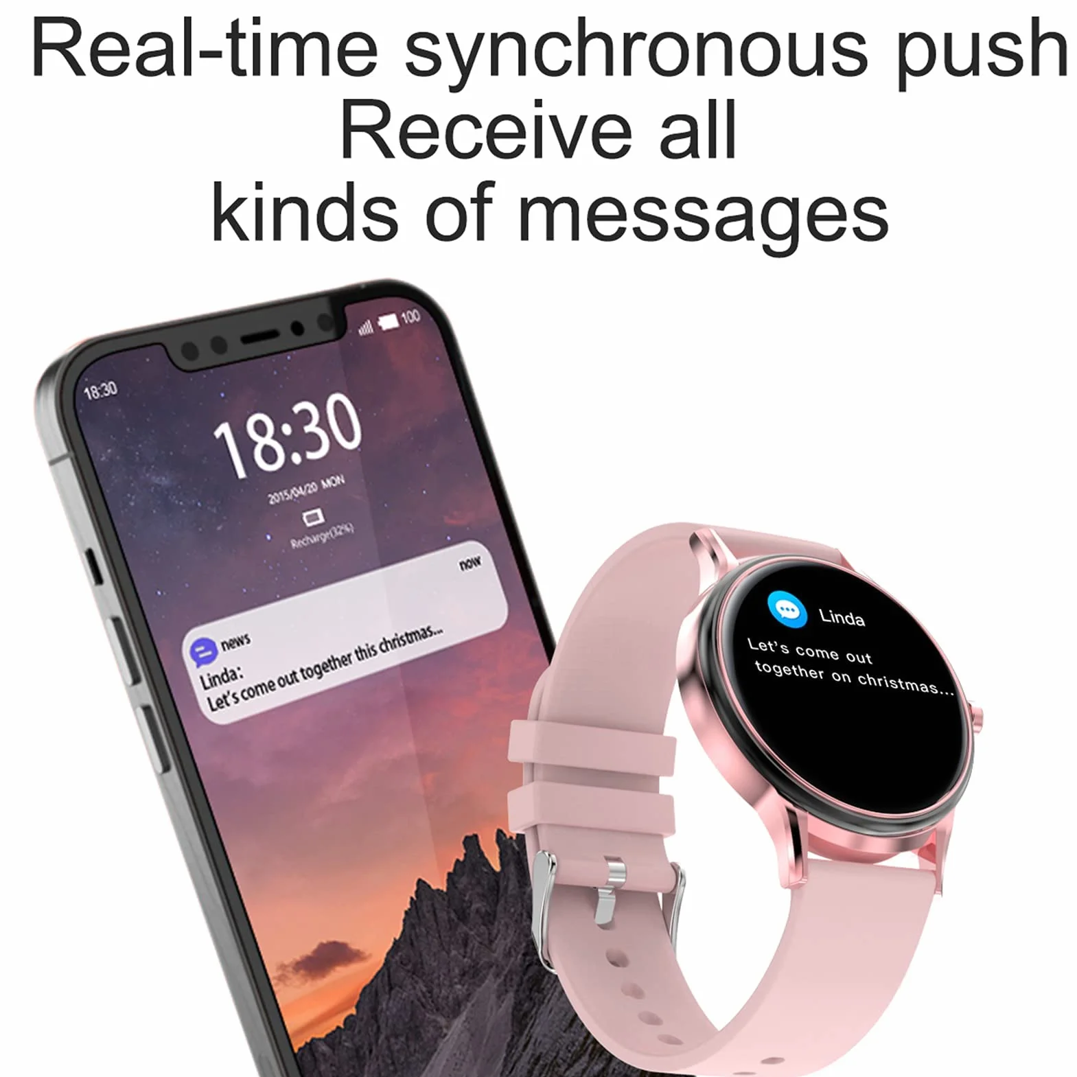 Inteligentne zegarki Zegarki dla mężczyzn Kobiety Fitness Tracker Ciśnieniomierz Tlen we krwi Monitor tętna IP68 Wodoodporny smartwatch Kompatybilny z telefonami z systemem iOS Android (szary) little