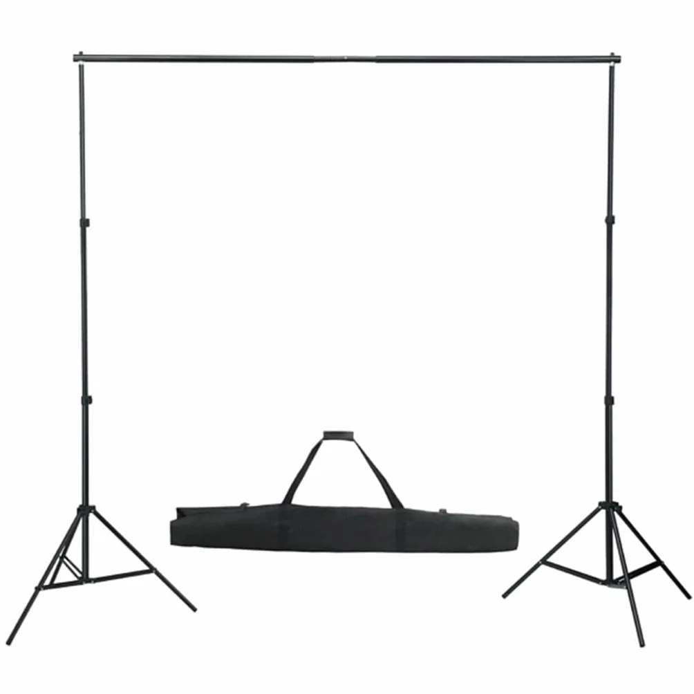 Zestaw do studia fotograficznego z softboxem, systemem tła, reflektorem, światłem studyjnym i statywem, do profesjonalnej fotografii portretowej i produktowej