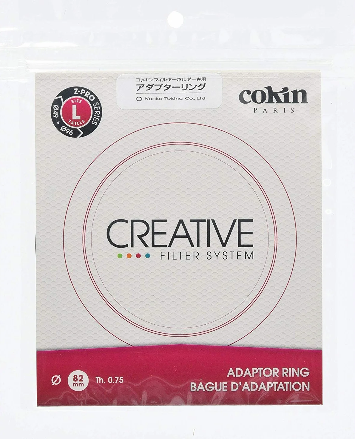 Cokin Adapter Z482 82 mm TH0,75