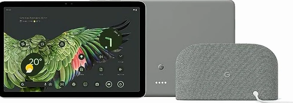 Google Pixel GMD6Z,GTU8P Tablet, Tensor, 8 GB RAM, 128 GB SSD, Android, QWERTY, Zielony, 11 Cali