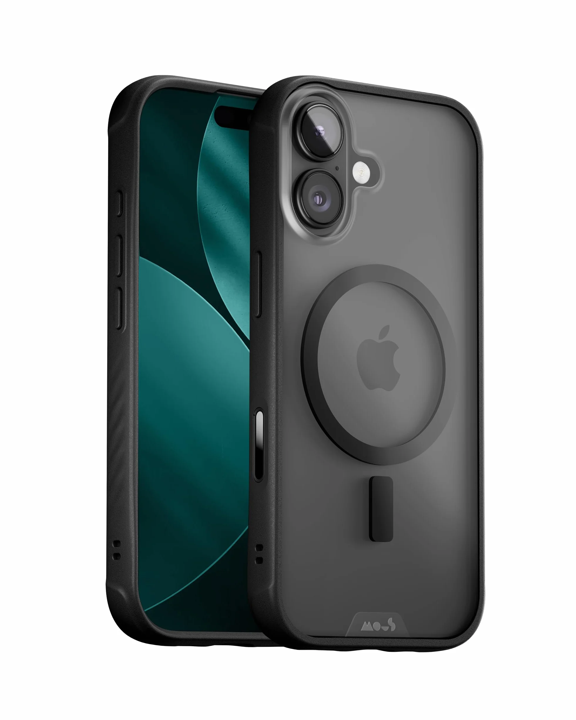 Mous Etui na telefon 15.5 cm STD przezroczyste, kompatybilne z MagSafe - przejrzystość - etui ochronne na telefon 15.5 cm STD - odporne na zarysowania krystalicznie czyste i smukłe wzornictwo