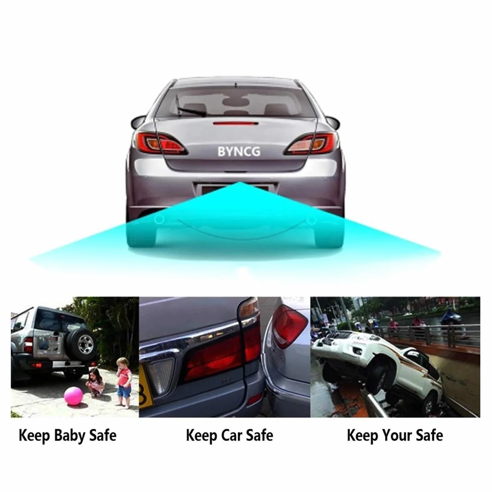 Kamera cofania CCD HD 2,4 GHz bezprzewodowy nadajnik samochodowy kamera cofania z monitorem wyświetlacz LCD Backup Night Vision zestaw kamer cofania