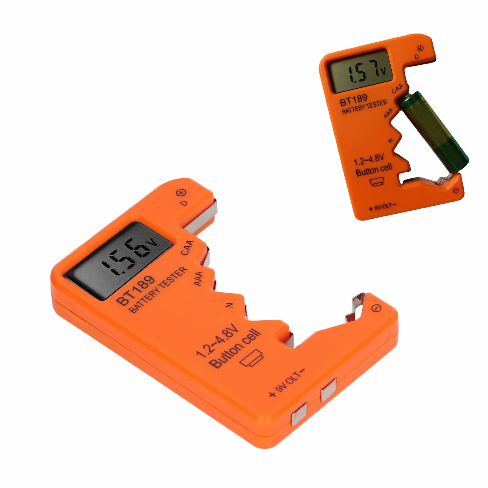 Tester Pojemności Baterii Cyfrowy Miernik Żywotności dla AA AAA 6F22 9V 1.5V