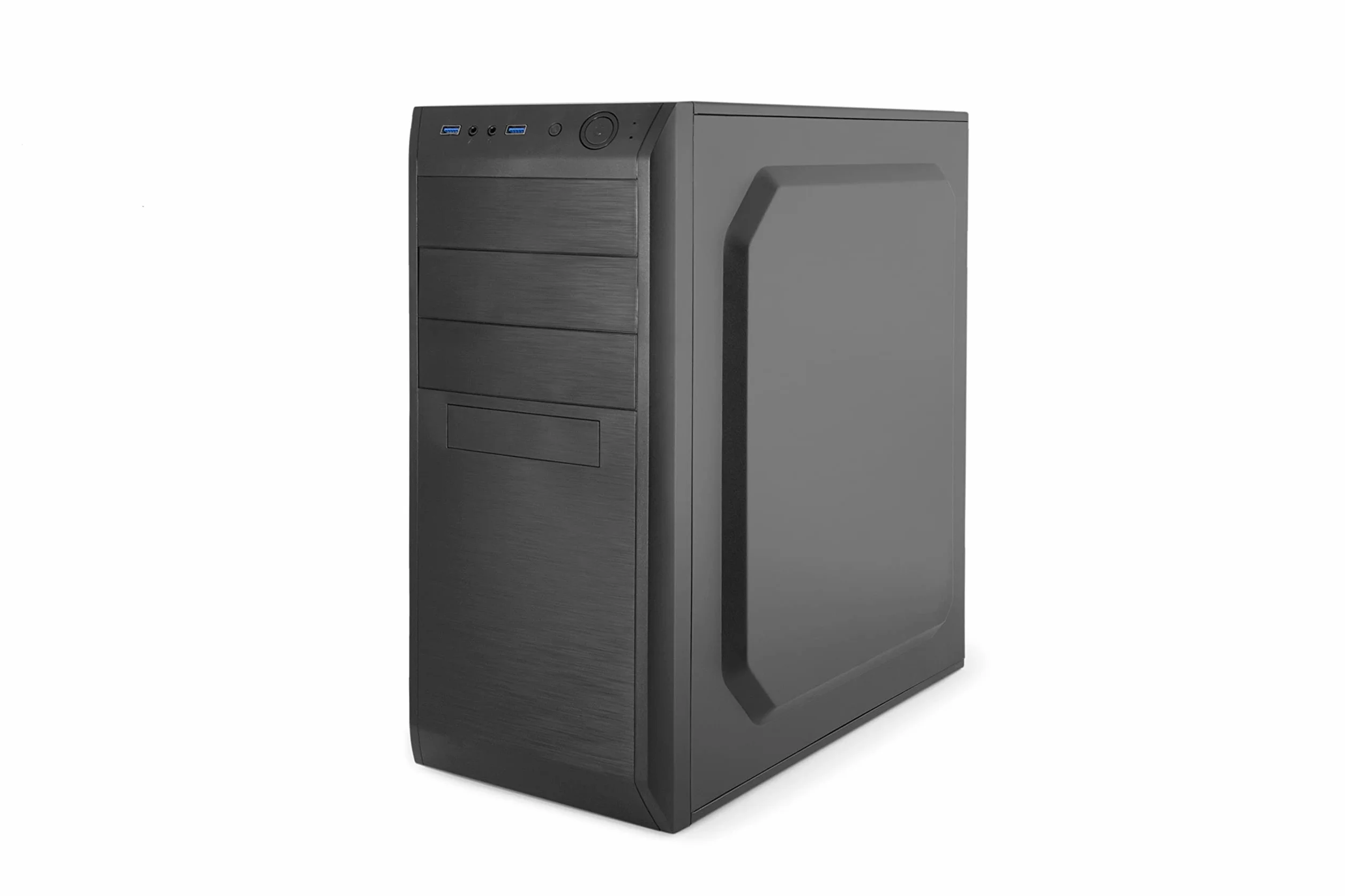 CoolBox F-750 Obudowa komputera Czarny - Obudowa komputera (PC, ATX, Czarny, 120 mm, 90,120 mm, 2.5,3.5,5.25")