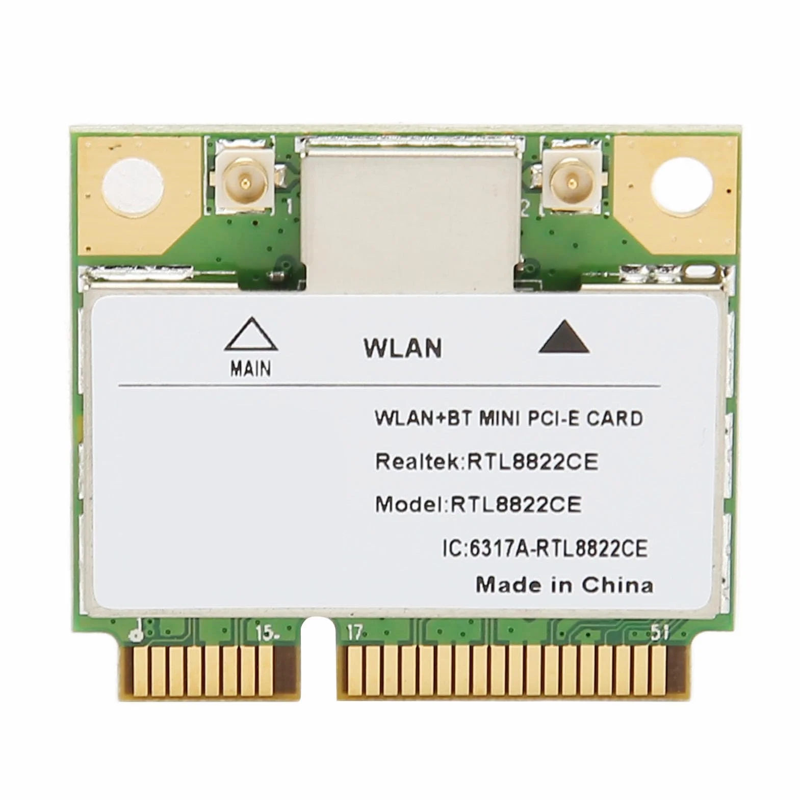 Karta WiFi RTL8822CE Mini PCIe Dwuzakresowa 2.4 GHz 5 GHz 5G Bezprzewodowa Karta Sieci LAN