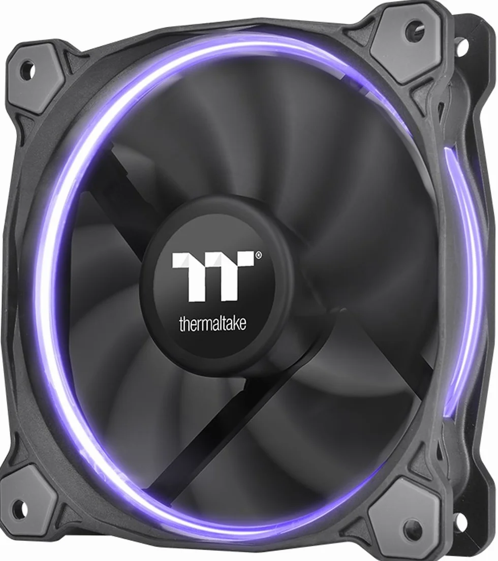 Thermaltake Riing 12 RGB z oprogramowaniem, zestaw 3 wentylatorów do obudowy LED