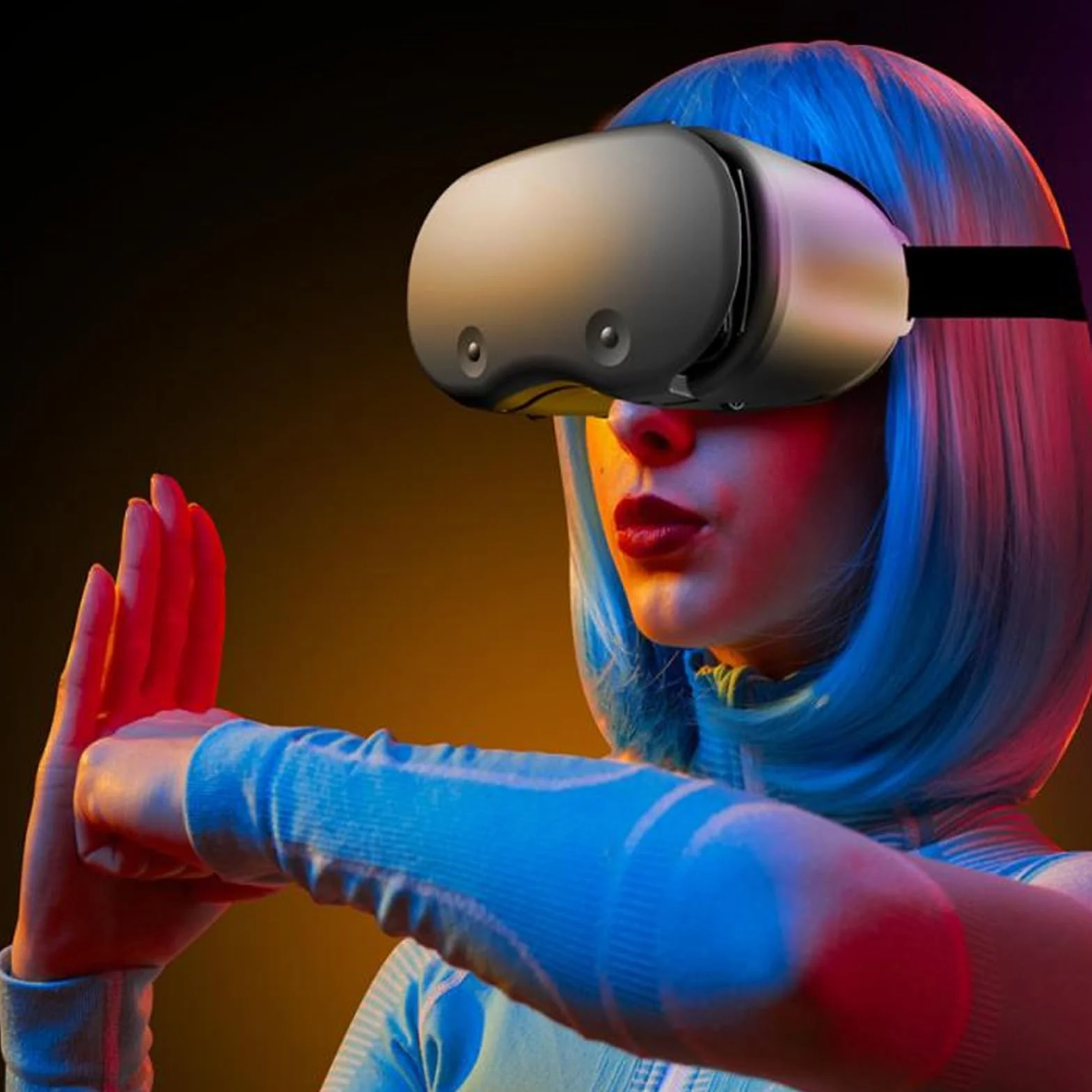 Zestaw Słuchawkowy VR do Wirtualnej Rzeczywistości Okulary 3D Gogle VR do Telefonu, Zestaw Słuchawkowy 3D VR do Telefonów z Systemem IOS i Telefonów z Systemem Android do