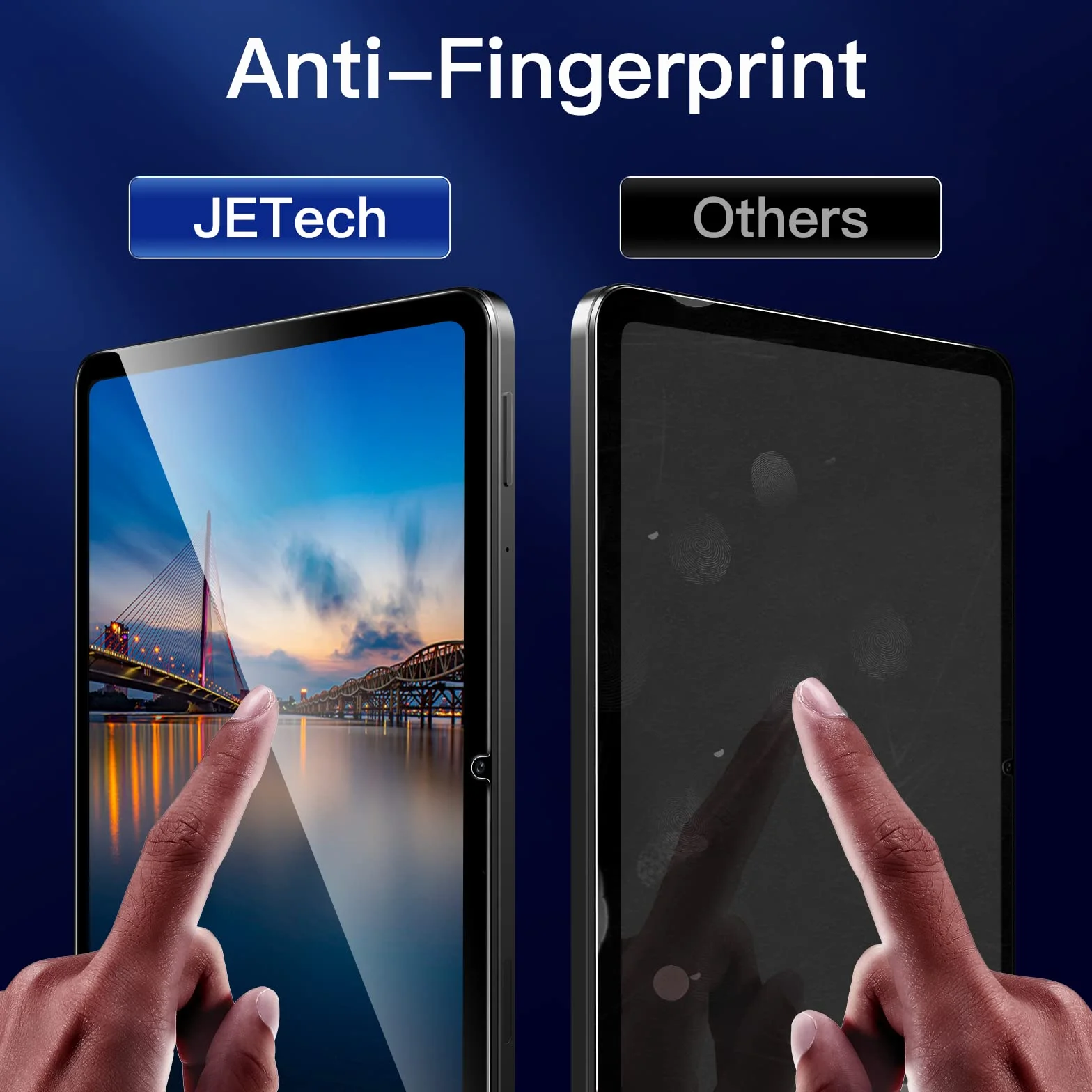 JETech Ochraniacz Ekranu Xiaomi Mi Pad 6 Pro 11 Cala 2023 Szkło Hartowane HD 2 Sztuki
