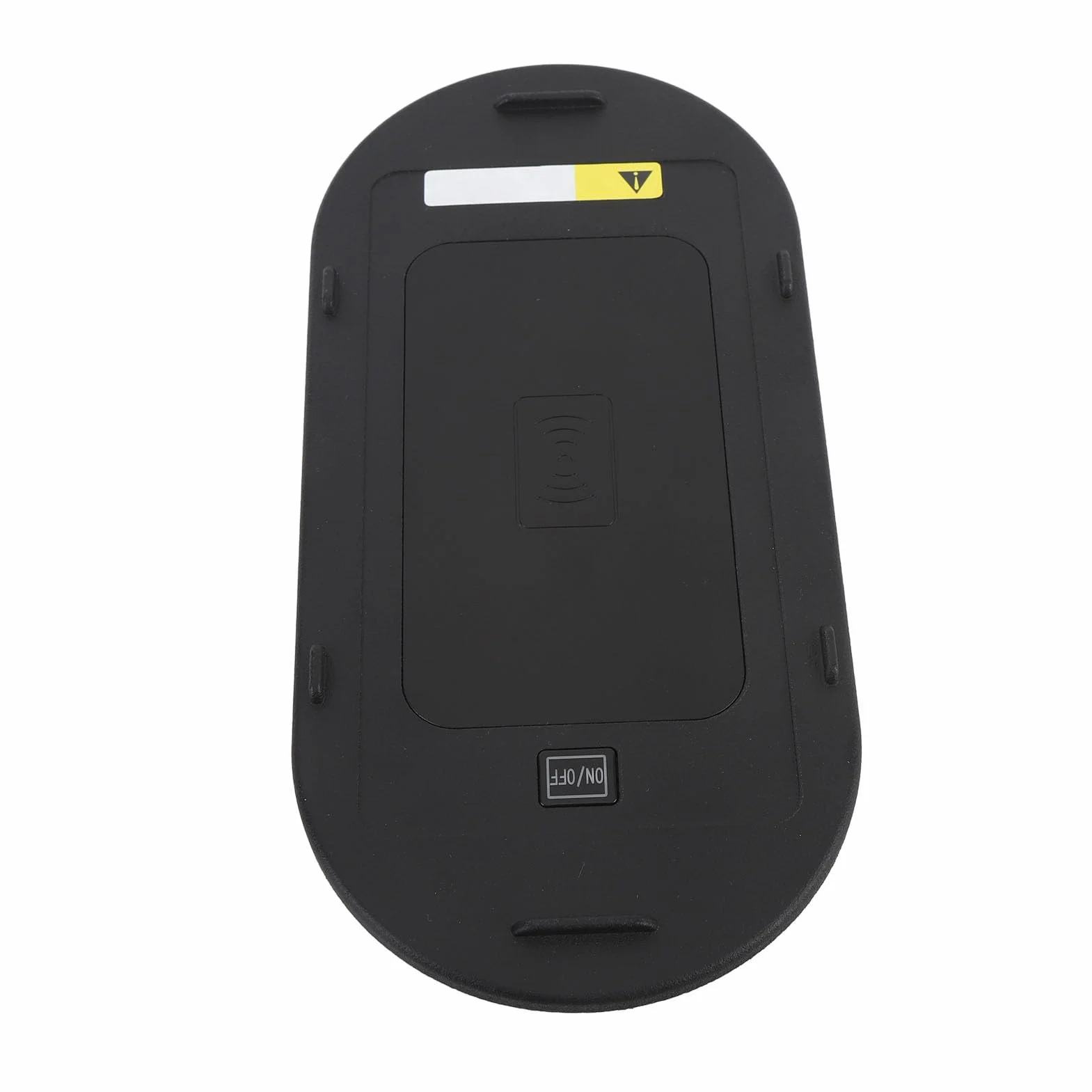 Keenso Szybka Bezprzewodowa ładowarka Samochodowa 15 W, Inteligentny Układ Rozpoznający z funkcją Automatycznego Zatrzymywania ładowania dla Smartfonów, Bezprzewodowa Podkładka