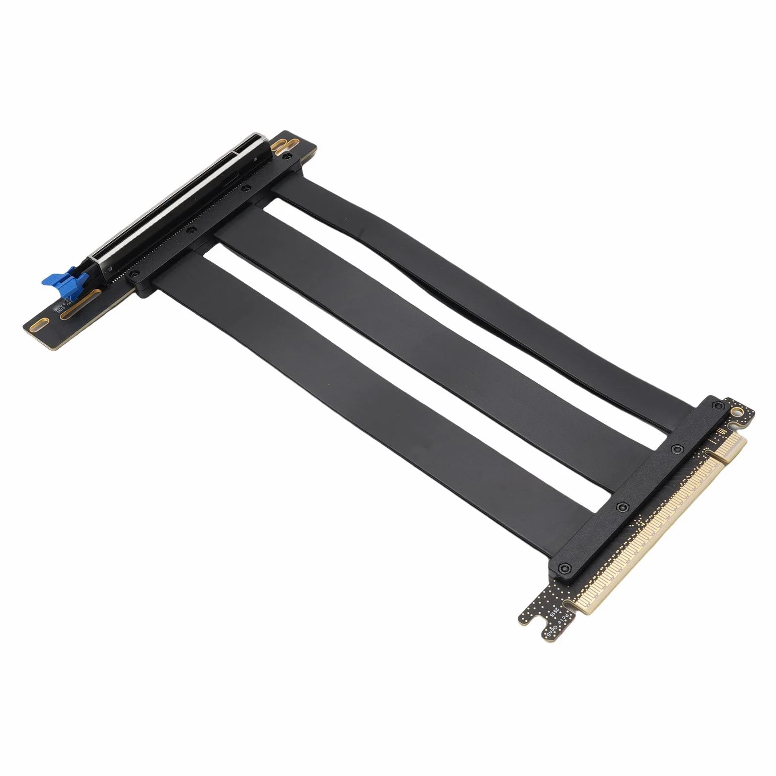 Luocute Kabel Pionowy PCIE 5.0 Dopasowanie do RTX4090, 16x 128 GB/S Ultra szybkość Przedłużacza dla GPU 5, Anty -EMI, Elastyczna i Wentylowana Konstrukcja, dla RTX4090 5090 Dopasowanie (20 cm)