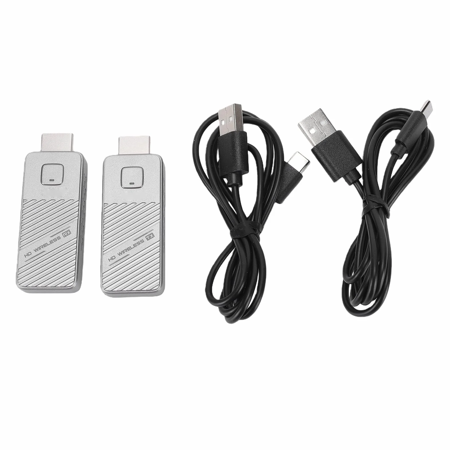 Elprico Bezprzewodowy Nadajnik i Odbiornik HDMI, 50M/164FT, Dekodowanie 4k, Wyjście 1080P, Przenośny Dwuzakresowy moduł Plug & Play 5G/2.4G do Projektora Telewizyjnego
