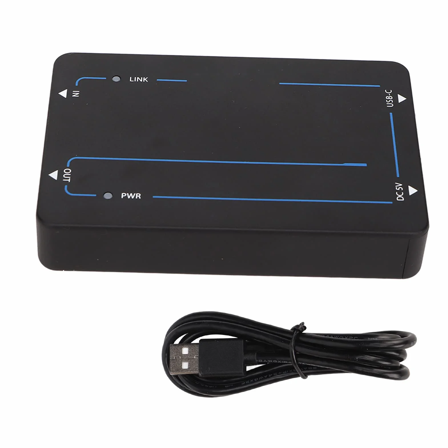 Cryfokt Interfejs Multimedialny HD na Adapter USB C o Rozdzielczości 4K do Systemów Wideokonferencji i Transmisji Sygnałów Multimedialnych, materiał ABS