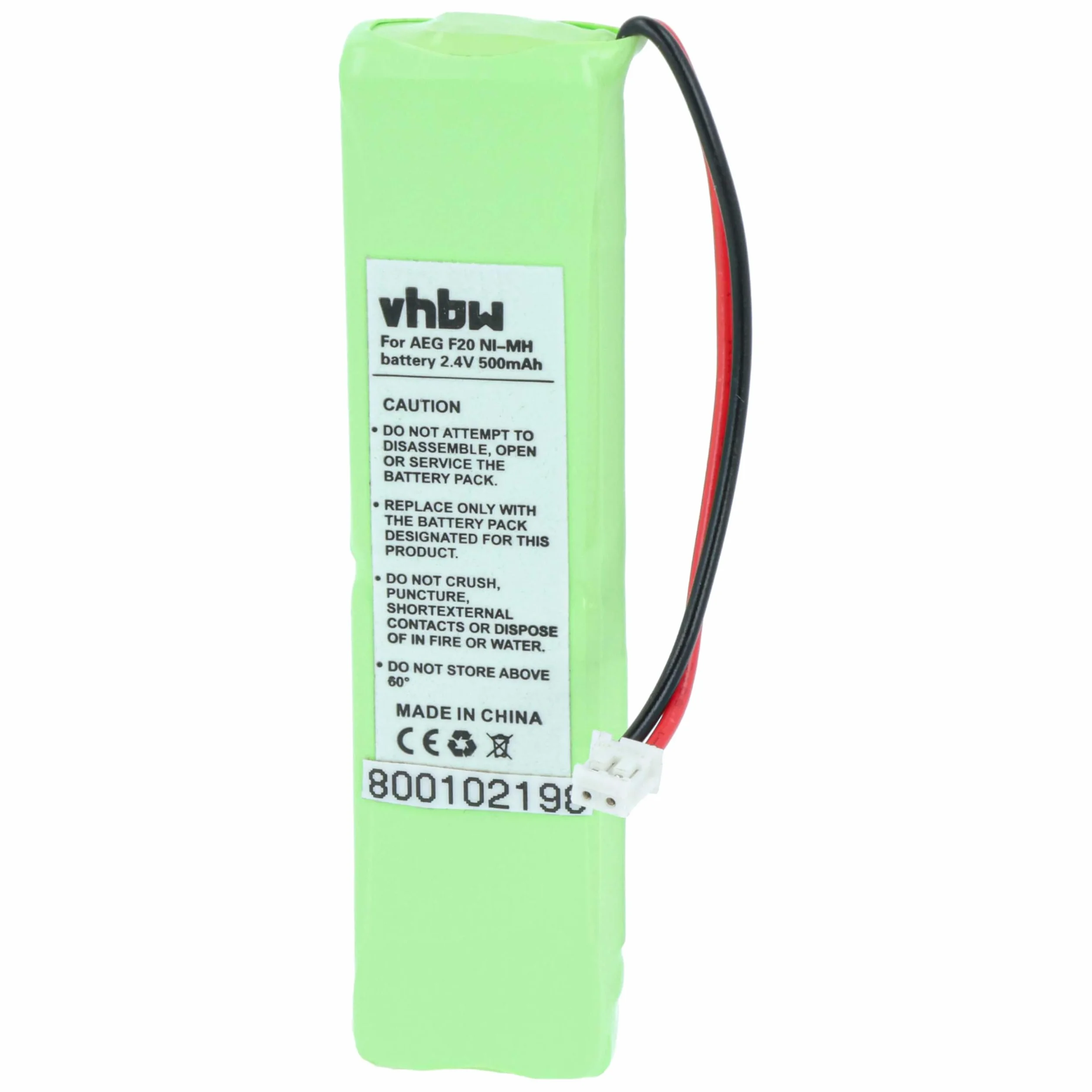 vhbw 3 x Grundig 2SN-3/5F60H-H-JZ1 bateria do telefonu bezprzewodowego (500mAh, 2,4V, NiMH)