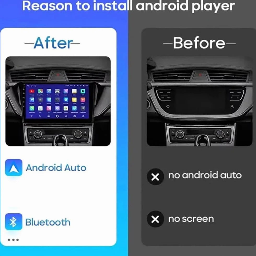Radio Samochodowe Z Ekranem Dotykowym dla Geely GS 2016-2020 Android 15 9 Inches Radio Samochodowe Z Ekranem Fm Am Bluetooth Usb Android Auto Dla, 4 Core 2G+32G