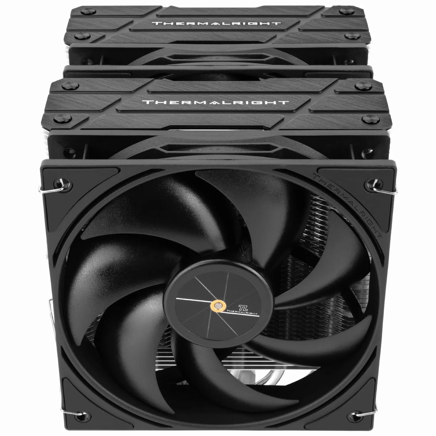 Thermalright Peerless Assassin 120 Black V3 CPU chłodnica powietrzna, chłodnica z 6 rurkami cieplnymi z dwoma wentylatorami TL-P12 PWM, Top Cover Design, dla AM4/AM5, Intel LGA 1851/1700/115X/1200