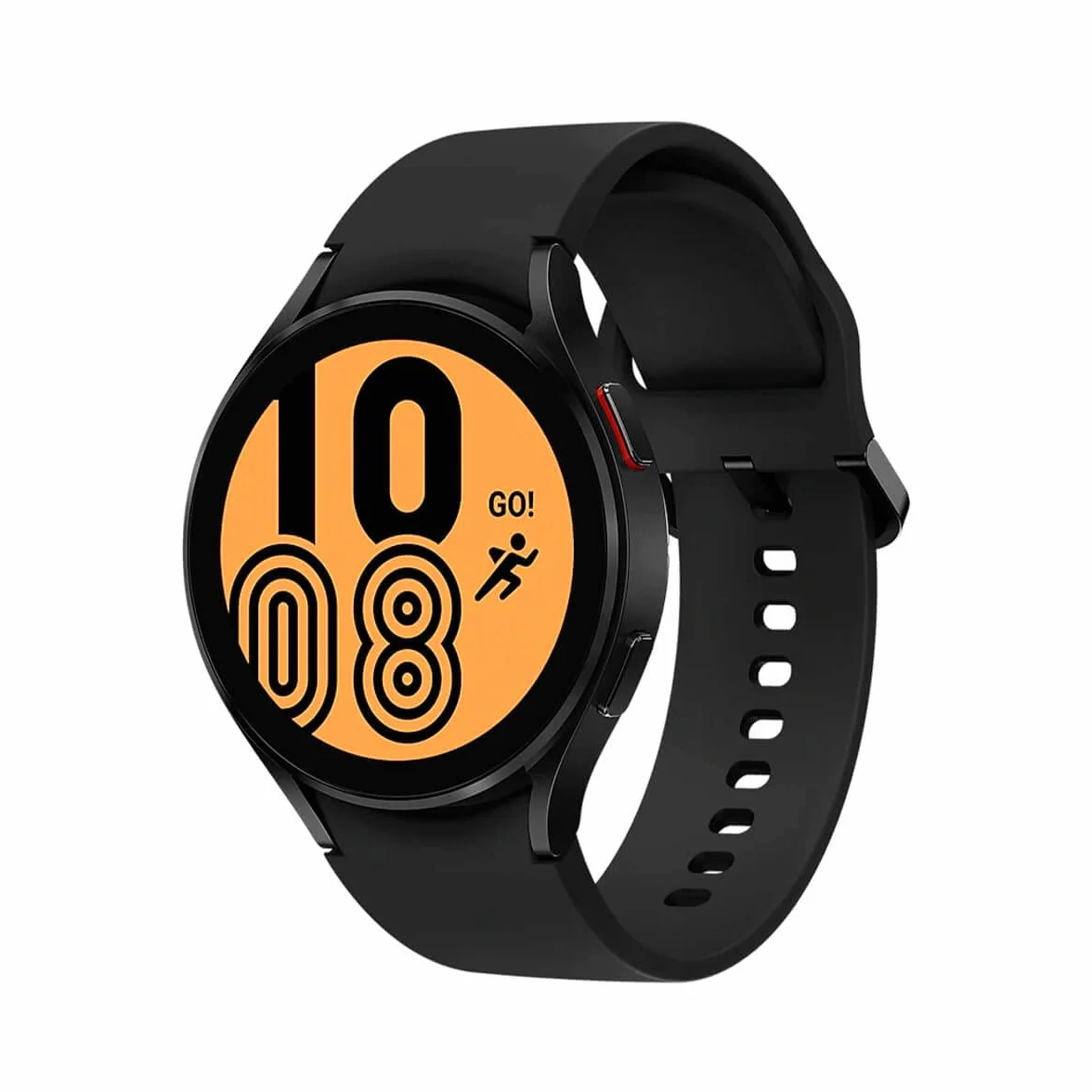 Samsung Galaxy Watch 4-44mm - czarny - inteligentny zegarek z opaską sportową - czarny - wyświetlacz 3,46 cm (1,36")