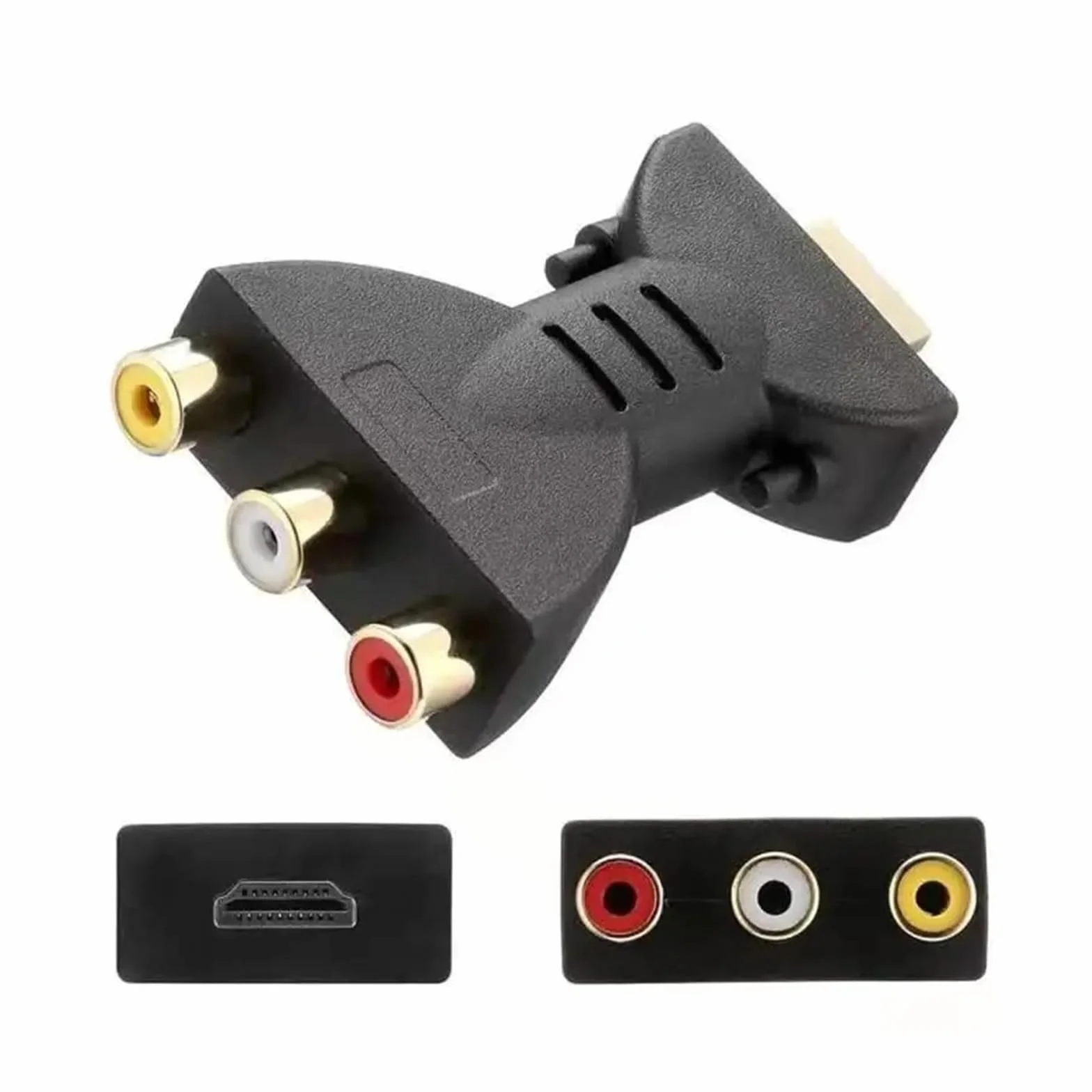 Adapter HDMI do RCA HDTV2AV Converter 3RCA Audio Video for TV DVD