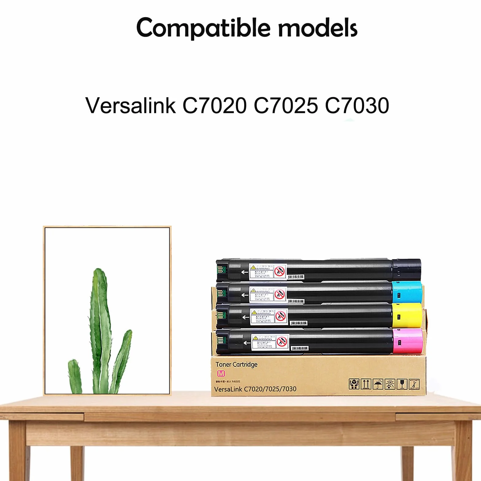 Kaseta z tonerem CAIDI Versalink C7020 C7025 C7030 wymienny do Xerox Versalink C7020 C7025 C7030 (cyjan:16500 stron)