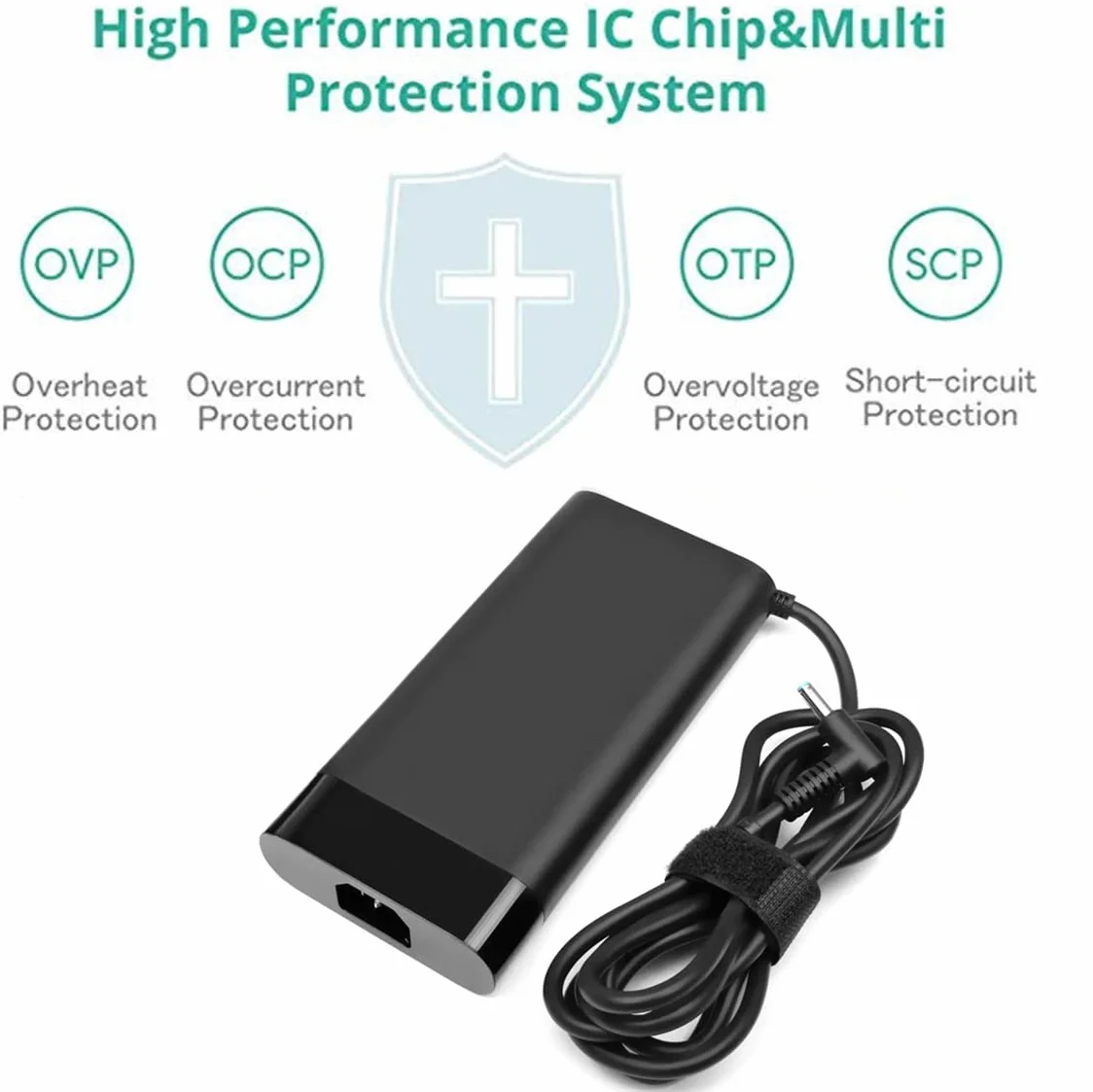 200 W 10,3 A ładowarka do laptopa zasilacz pasujący do HP Omen 15 17 Zbook 15 17 Pavilion Gaming 15 17 Envy 15 2020 L00818-850 TPN-DA10 TPN-LA20 TPN-LA21 L21 L. 73385 -001 ADP-200HB B 15-dh005la kabel zasilający
