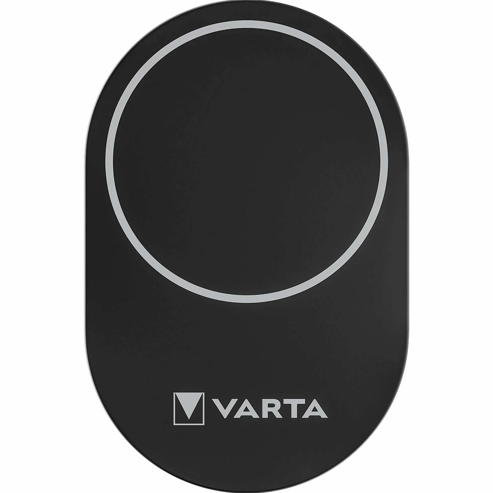 VARTA Mag Pro bezprzewodowa ładowarka samochodowa 15 W (uchwyt na smartfon i bezprzewodowa ładowarka w jednym, kompatybilna z MagSafe, kompatybilna z Qi) z uchwytem samochodowym i kablem USB typu C