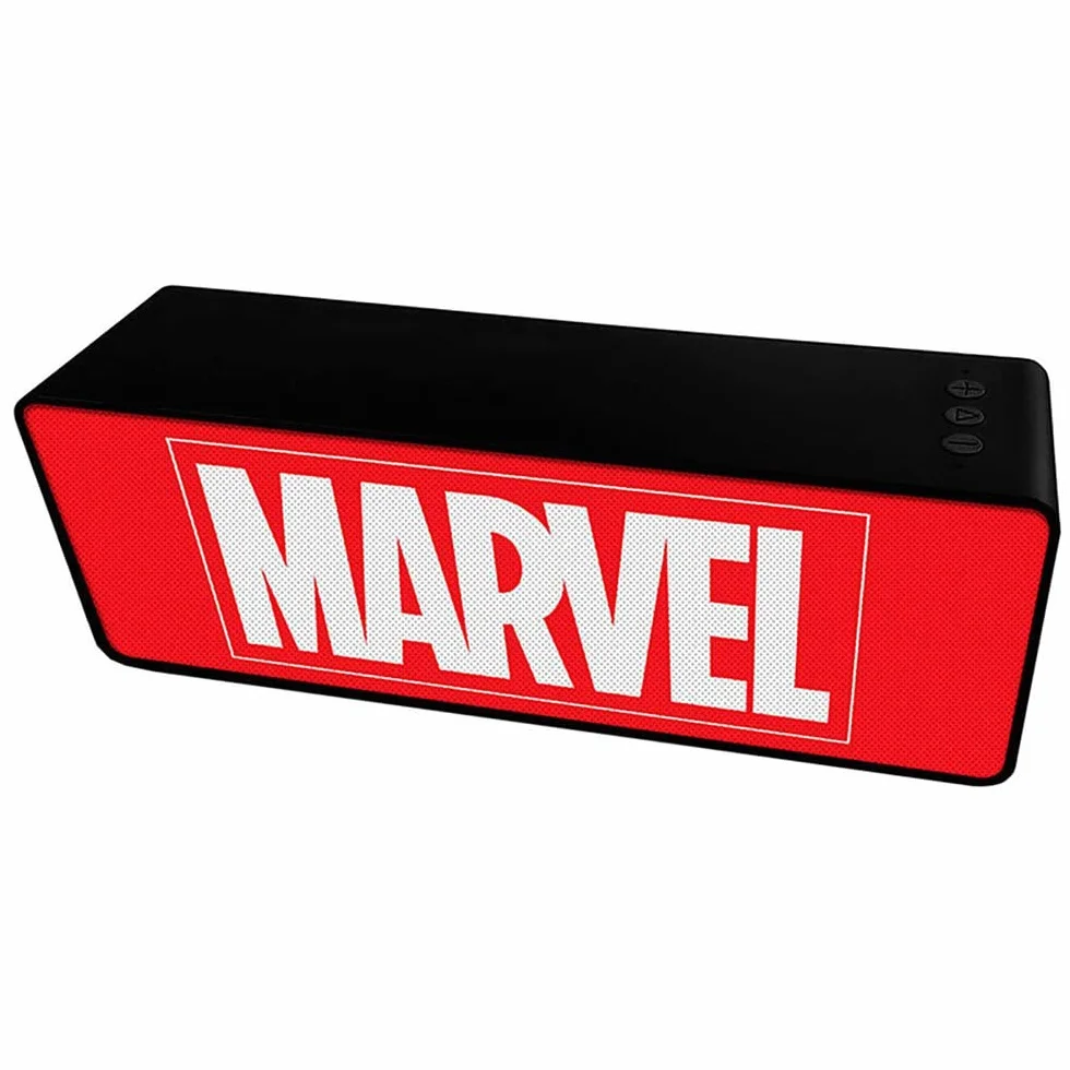 ERT GROUP Głośnik BT Stereo 2.1 przenośny bezprzewodowy Marvel 001 Marvel Red 10W