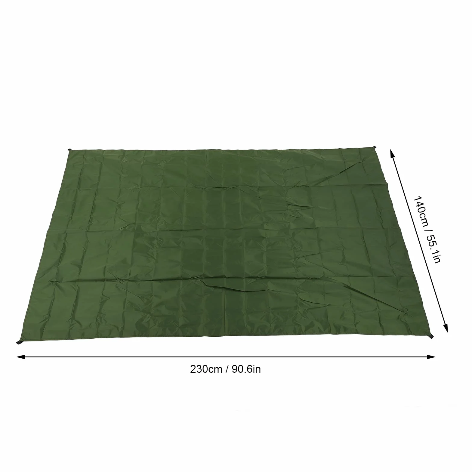90x55in Koc Piknikowy, Mata Plażowa, Dywan Namiotowy, Koc Kempingowy z torbą do Przechowywania na Pikniki na świeżym Powietrzu, Kemping (GREEN)