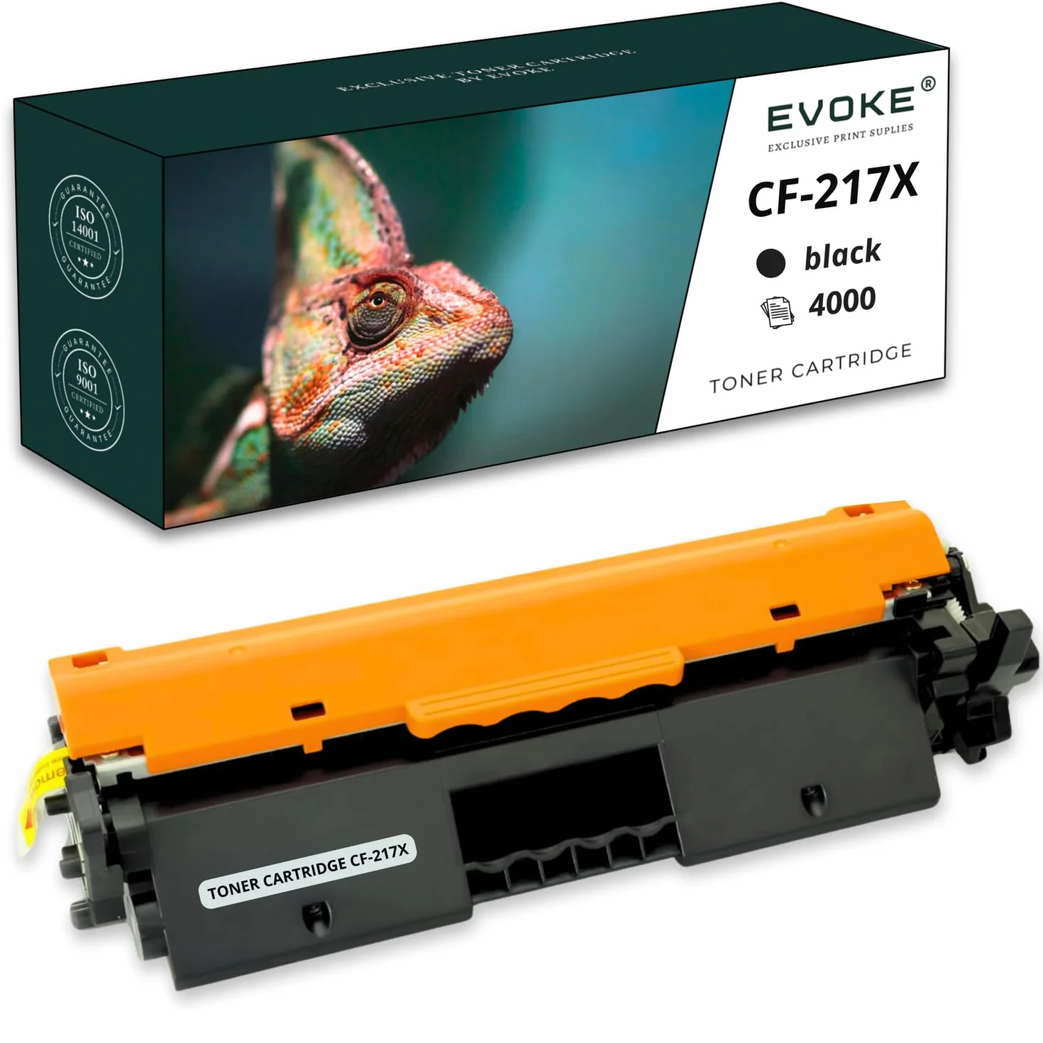 EVOKE CF217X 17X Toner Kompatybilny z HP M102a M102w MFP M130a M130fw M130nw Czarny (Black) 4000 Stron