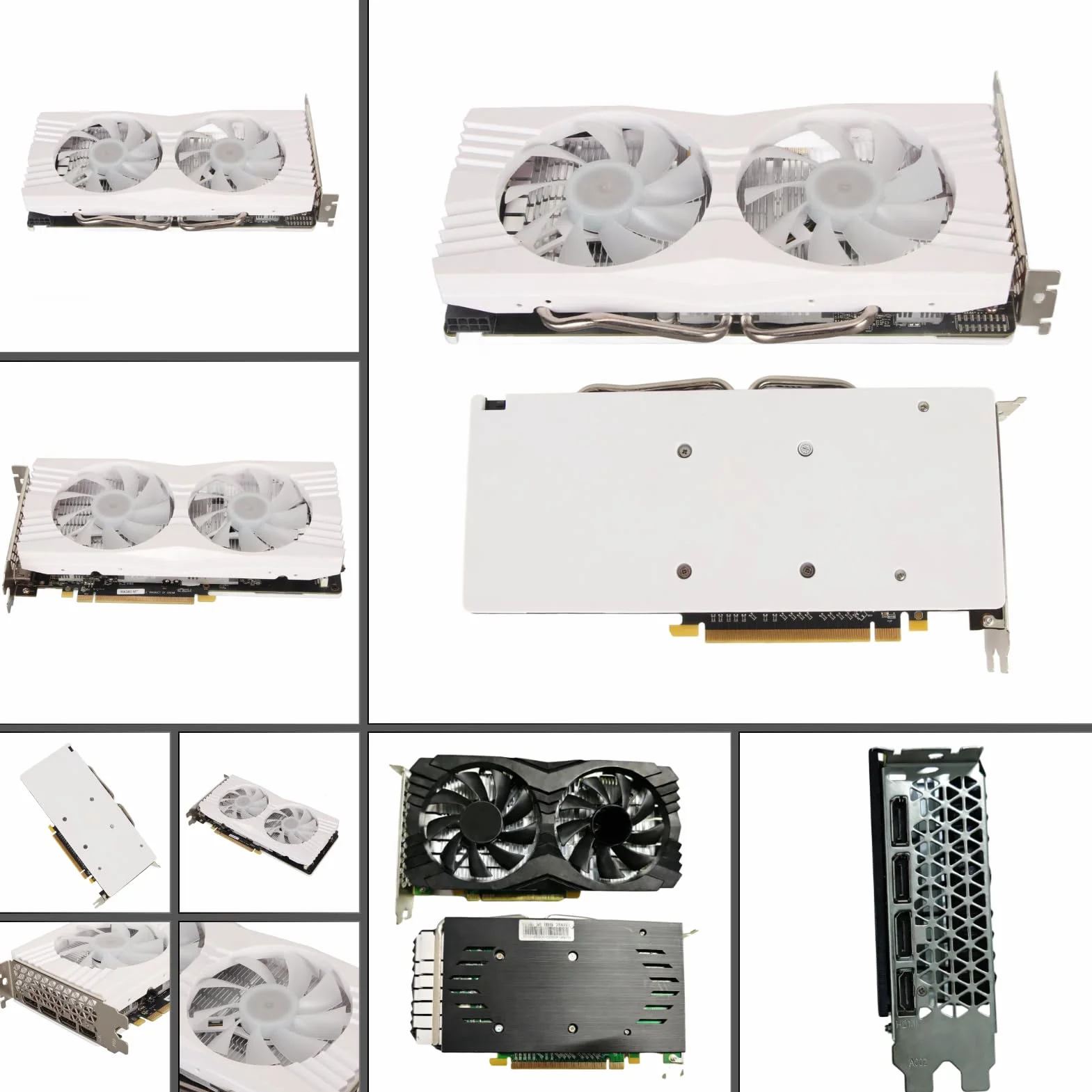 Dual Radeon RX580 8G GDDR6 gamingowa karta graficzna 256 bitów, 1284 MHz, GPU PCI Express 3,0 x 16, do gier komputerowych z 3 x DP,​ 1 x interfejs multimedialny HD