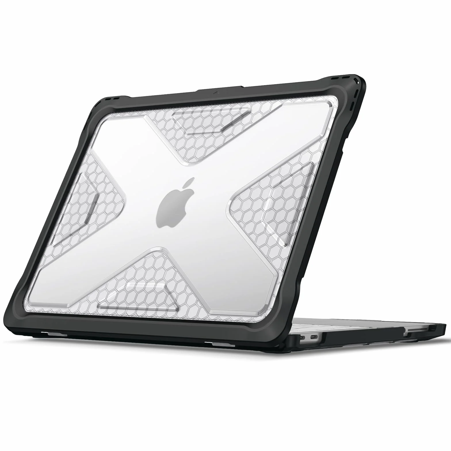 Fintie Etui kompatybilne z MacBook Neo 13 cali A3404 z chipem A18 Pro 2026 - wytrzymałe hybrydowe etui ochronne z TPU, przezroczyste