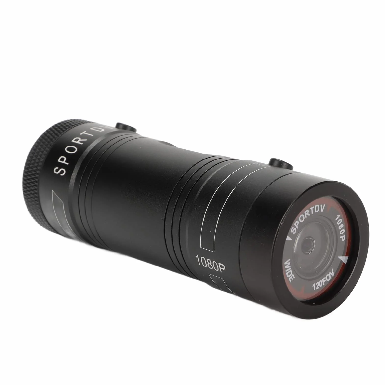 Kamera Motocyklowa, Kamera na Motocyklowy z kamerą sportową HD 1080P ze Stopu Aluminium, Rowerowa, Kaski Motocyklowe dla Systemu i Systemu OS X 10.3.6, Czarna
