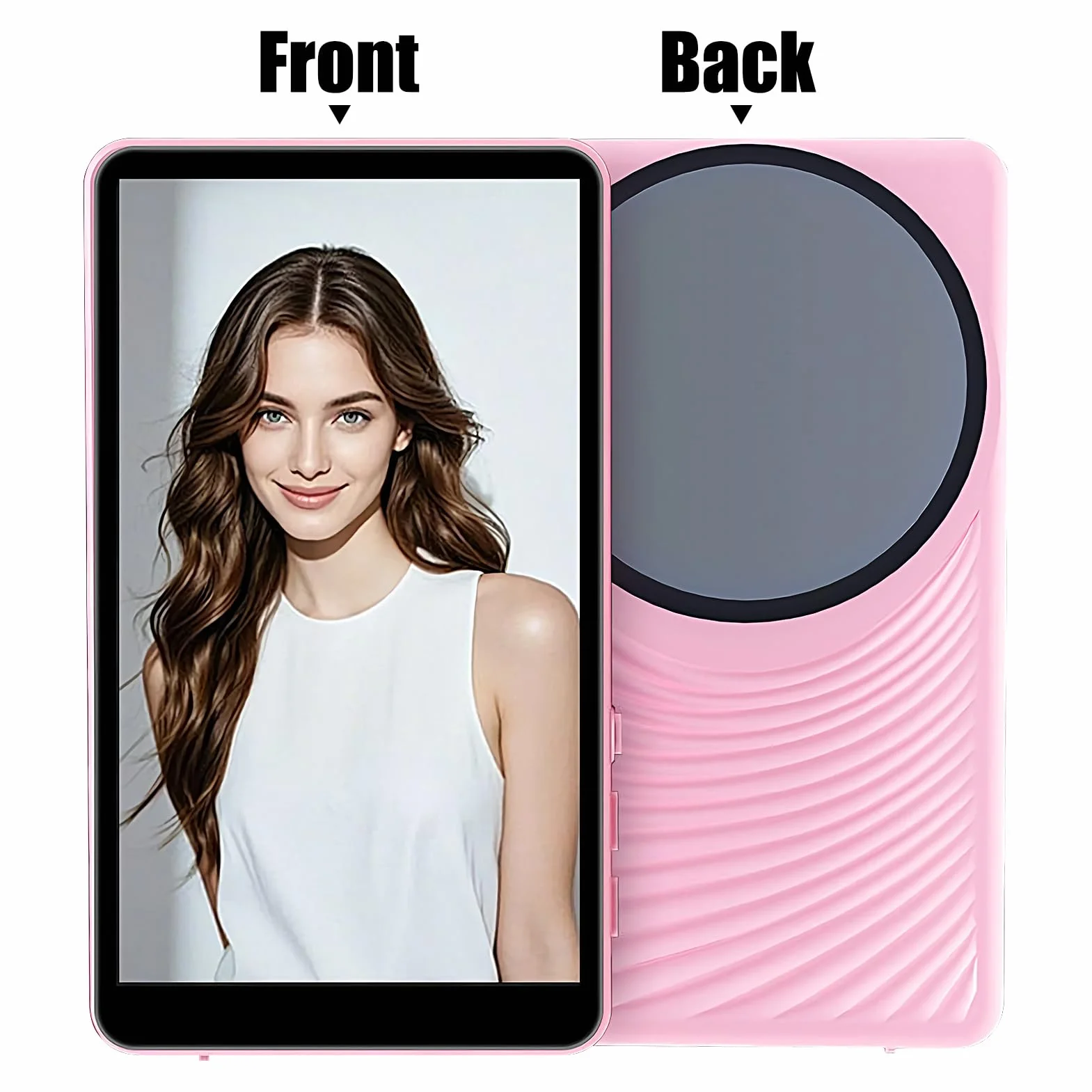 Monitor do Selfie Monitor Selfie Z Tyłu Aparatu Do Streamingu Na Żywo | Przenośne Akcesoria do Smartfonów do Nagrywania Wideo, Robienia Zdjęć, Streamingu na Żywo i Tworzenia Vlogów