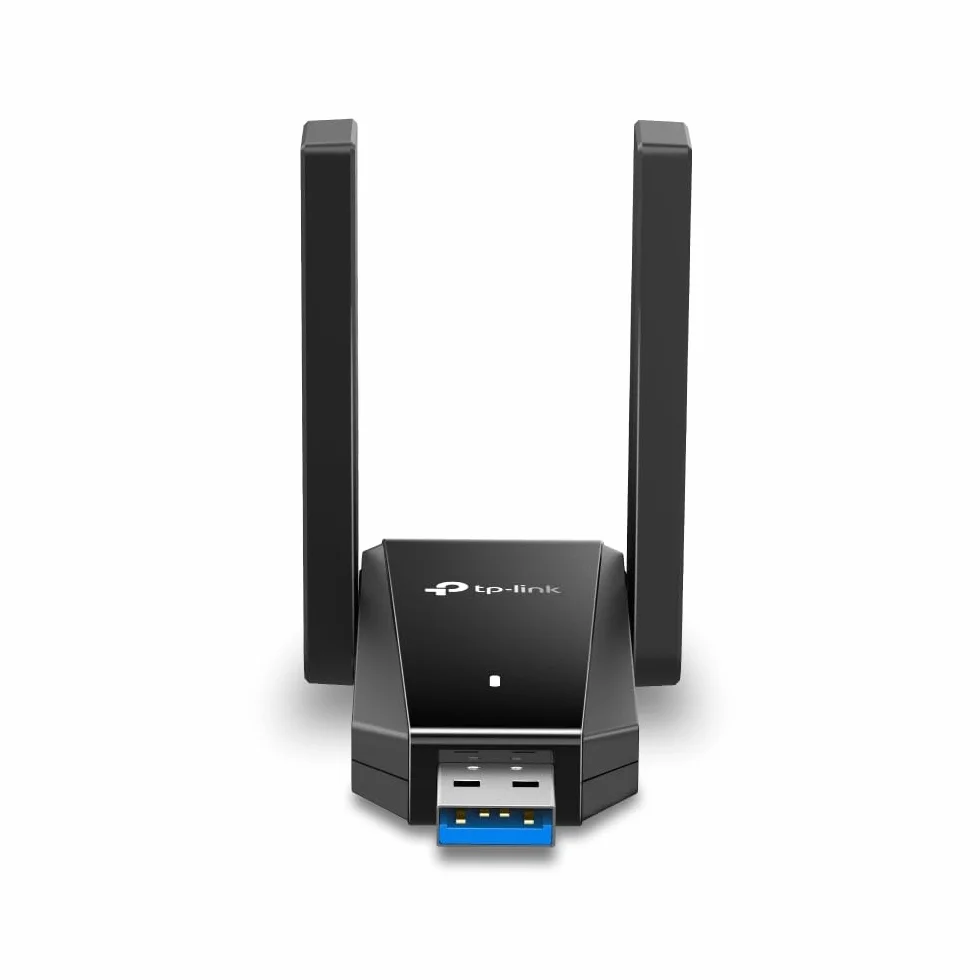 TP-Link Archer TX30U Plus WiFi 6 WiFi USB 3.0 AX1800 Mbps, 2 x wielokierunkowe anteny o wysokim wzmocnieniu, bezprzewodowa dwuzakresowa 5 GHz 1201 Mb/s + 2,4 GHz 574 Mbps, obsługuje Windows 11/10
