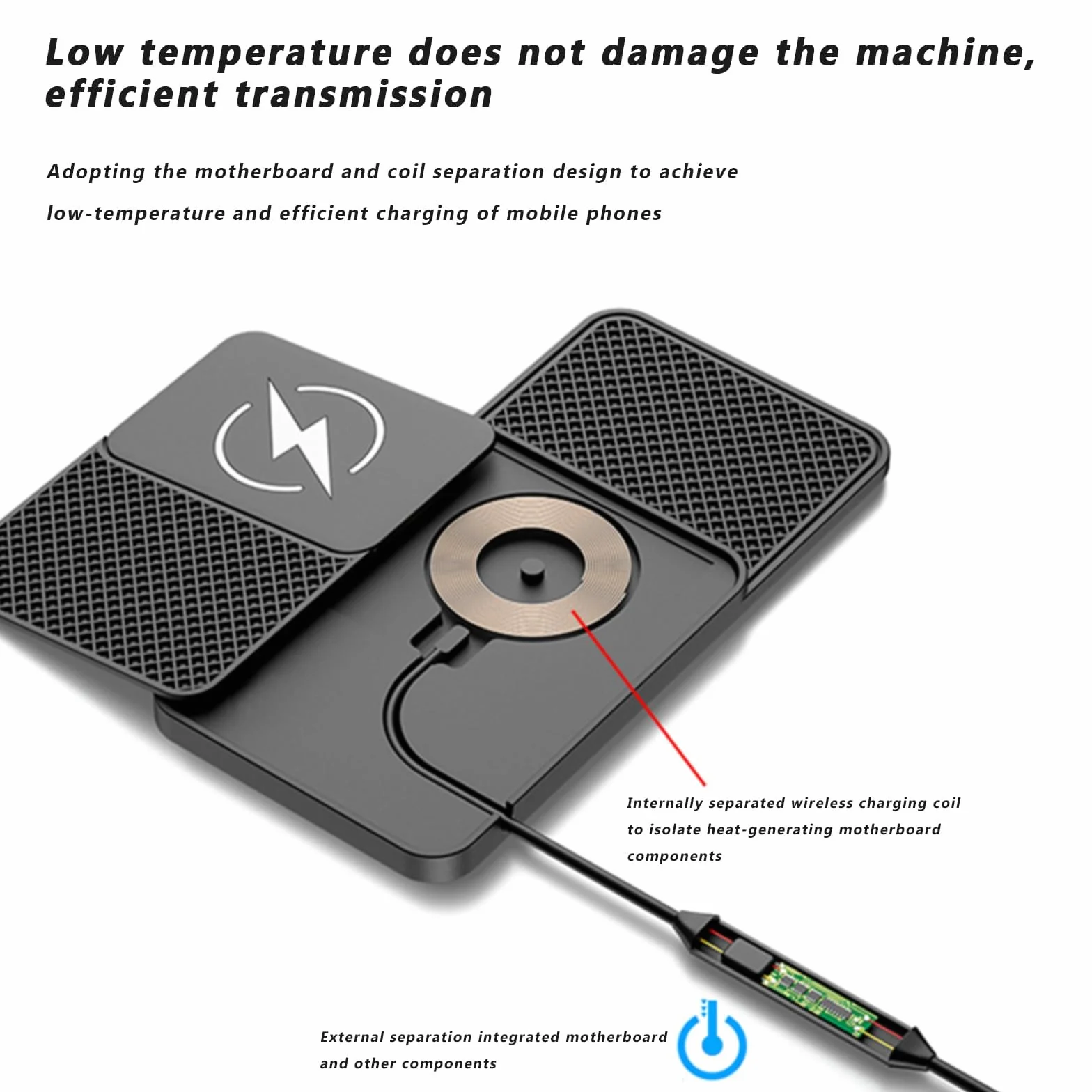 Bezprzewodowa ładowarka samochodowa do BMW serii 2 225i M240i 220i 230i 228i M235i, szybka ładowarka typu C/USB, bezprzewodowa podkładka ładująca antypoślizgowa bezprzewodowa stacja ładująca do