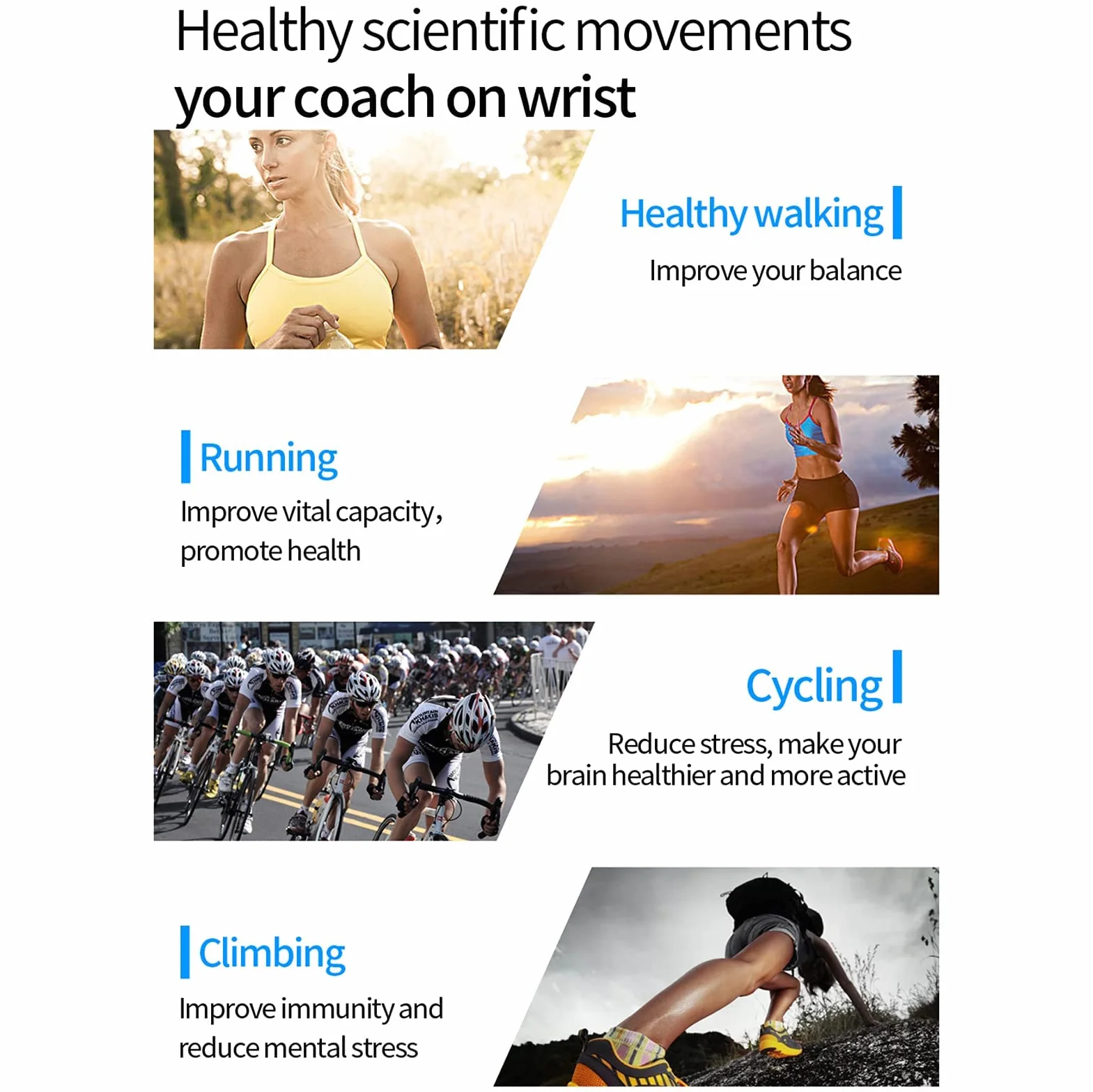 Inteligentny zegarek Zegarek fitness Monitor aktywności fizycznej z monitorowaniem temperatury Tętno Ciśnienie krwi Tlen we krwi IP68 Wodoodporny Smartwatch Zegarek fitness Inteligentny zegarek dla