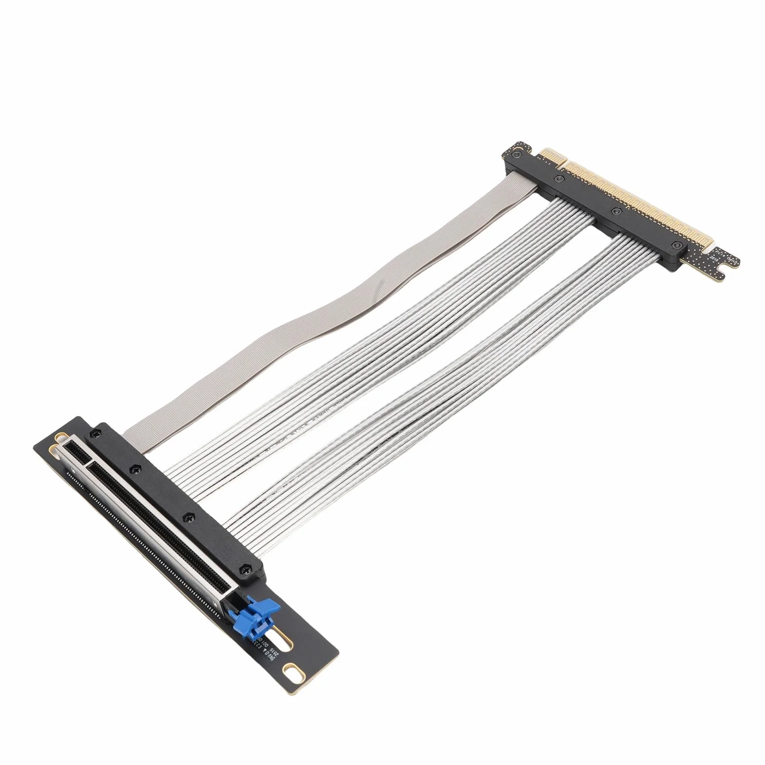 KIMISS Kabel Nośny PCIe 5.0 128 GB/s — Rozszerzenie Karty Graficznej GPU Gen 5 dla RTX 4090, 5090 — Elastyczna Konstrukcja Zapewniająca Ekstremalne Granie i Optymalne Chłodzenie (30cm)