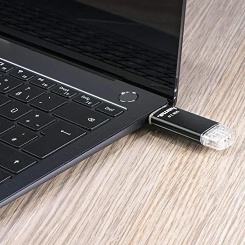 Hama 124001 Laeta Twin OTG USB 3.0 pamięć flash czarna 128 GB