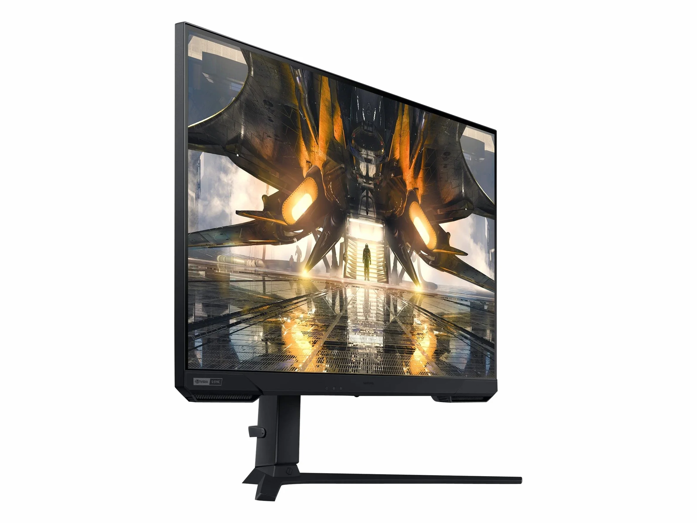 Samsung Odyssey G5A LS32AG520PUXEN monitor gamingowy, 32", rozdzielczość WQHD, 1440p, AMD FreeSync Premium, czas reakcji 1 ms, częstotliwość odświeżania 165 Hz, tryb Eye Saver, bez migotania, czarny
