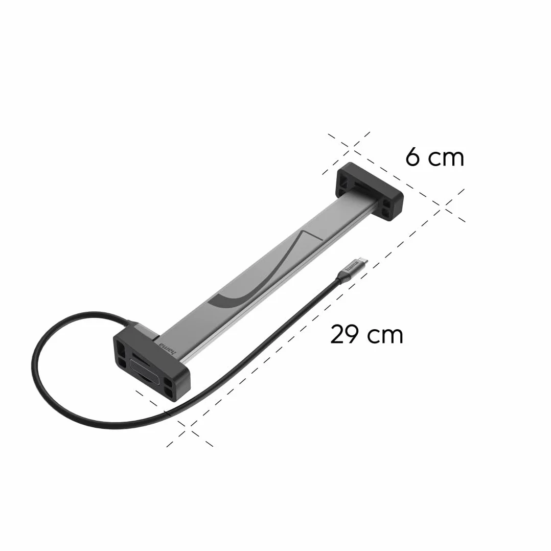 Stacja dokująca USB C Connect2Office Work, silikonowe nóżki, 12 portów