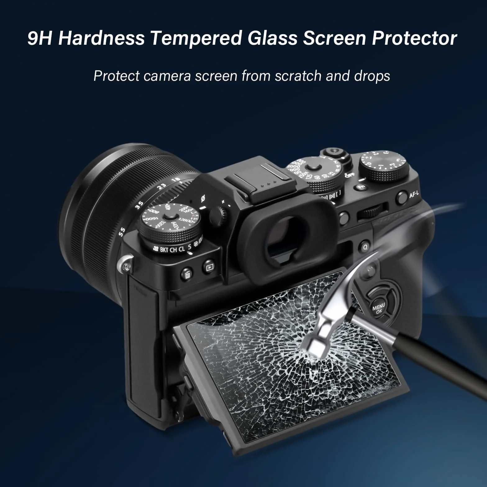 kinokoo Osłona ekranu do aparatu Panasonic Lumix DC-TZ99 – twardość 0,25 mm 9H do folii ze szkła hartowanego Panasonic Lumix LX100 / LX100 II – ochrona przed odciskami palców, odporna na zarysowania i