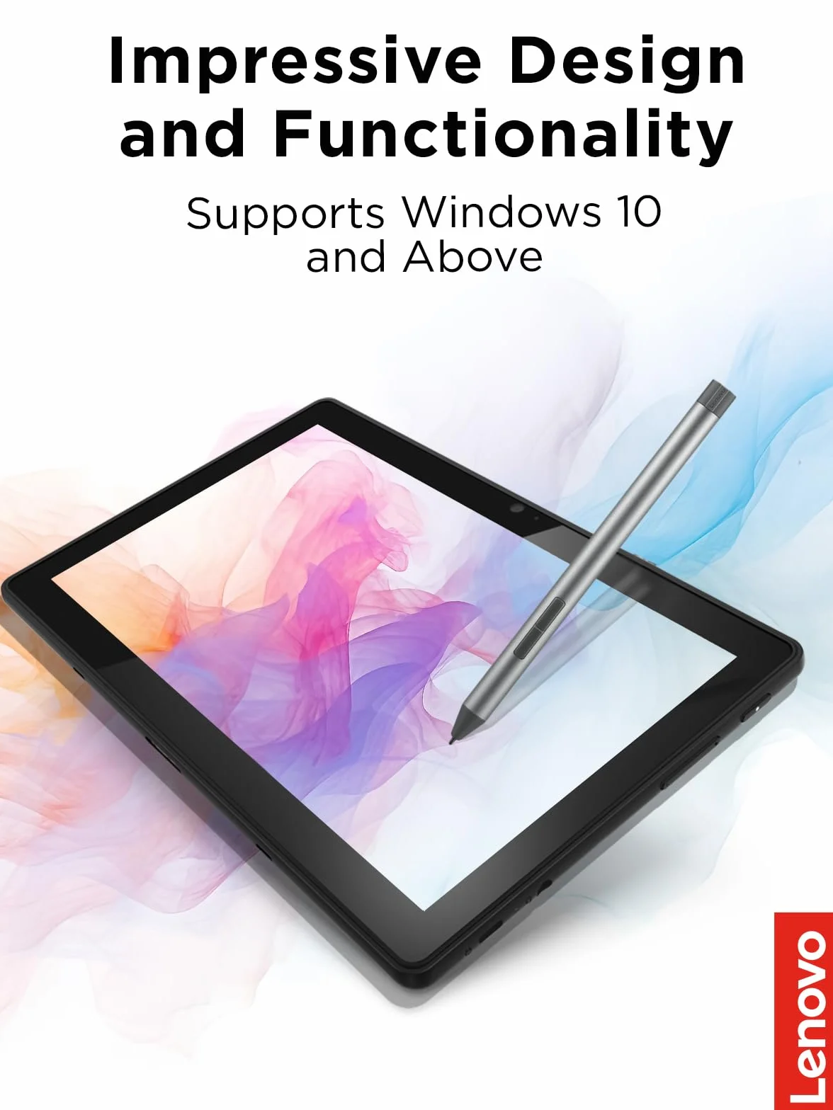 Lenovo Digital Pen 2 - cyfrowy Boligraf z 4096 poziomami czułości ciśnienia, kolor szary