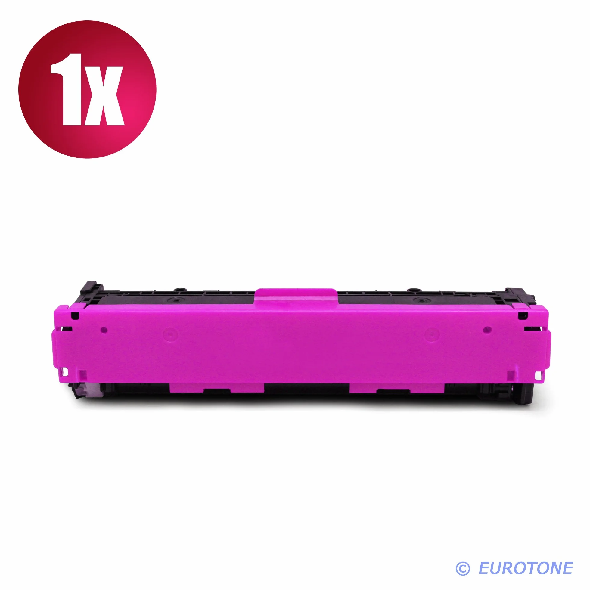 Eurotone Toner kompatybilny z HP Color Laserjet CP 1525 N NW cm 1415 FN FNW zastępuje CE320A CE321A CE322A CE323A w zestawie